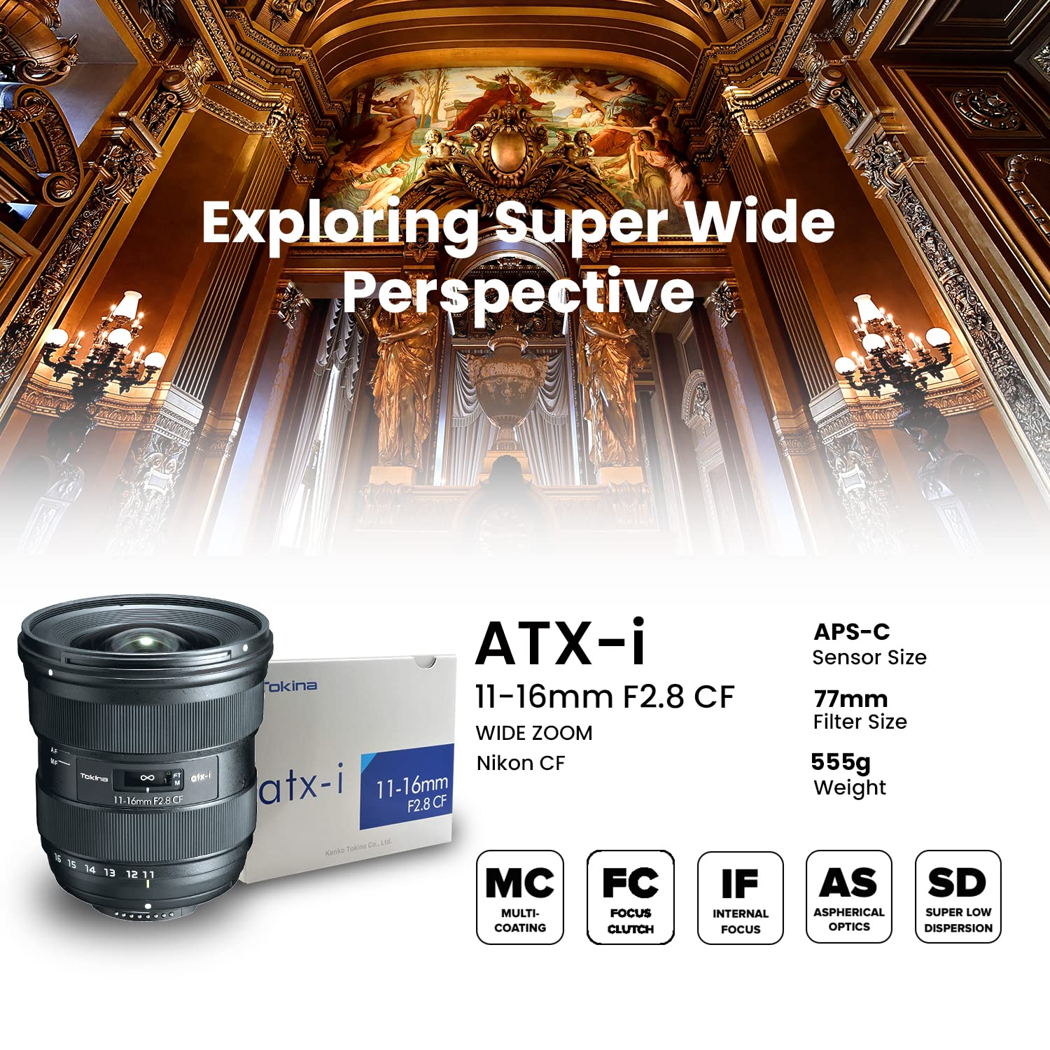 Amazon | Tokina 超広角ズームレンズ atx-i 11-16mm F2.8 CF ニコン F