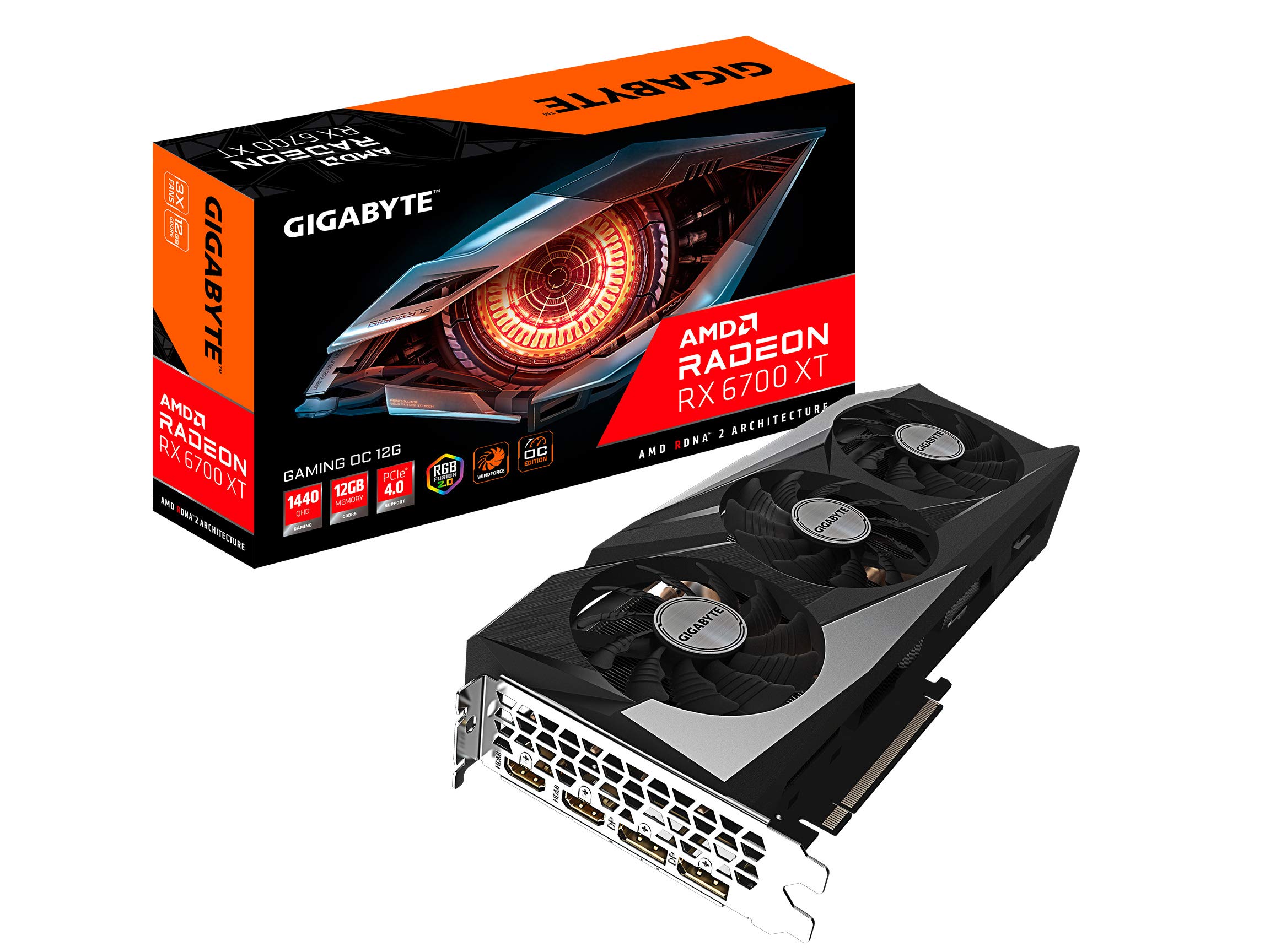 Amazon | GIGABYTE Radeon RX 6700 XT Gaming OC 12G グラフィック