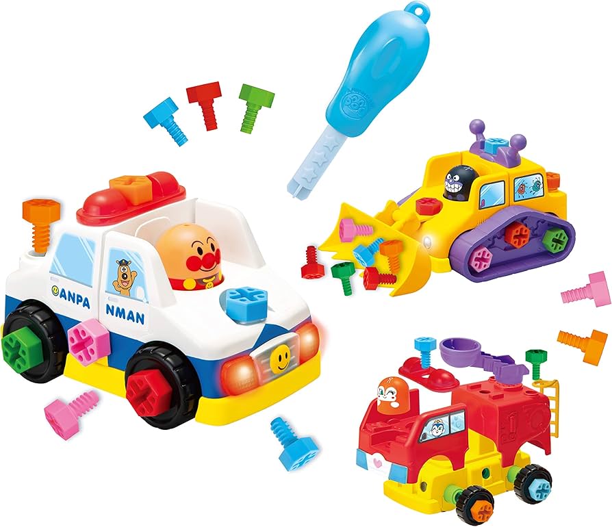 Amazon.co.jp: セガトイズ(SEGA TOYS) アンパンマン くみたてDIY ねじ