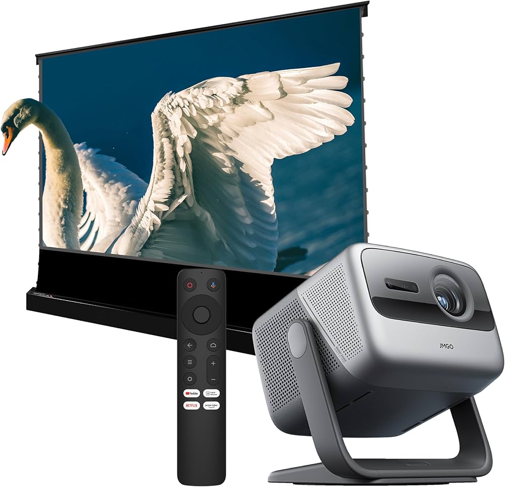 Amazon.co.jp: JMGO N1S Ultra 4K & VIVIDSTORMレーザー用スクリーン