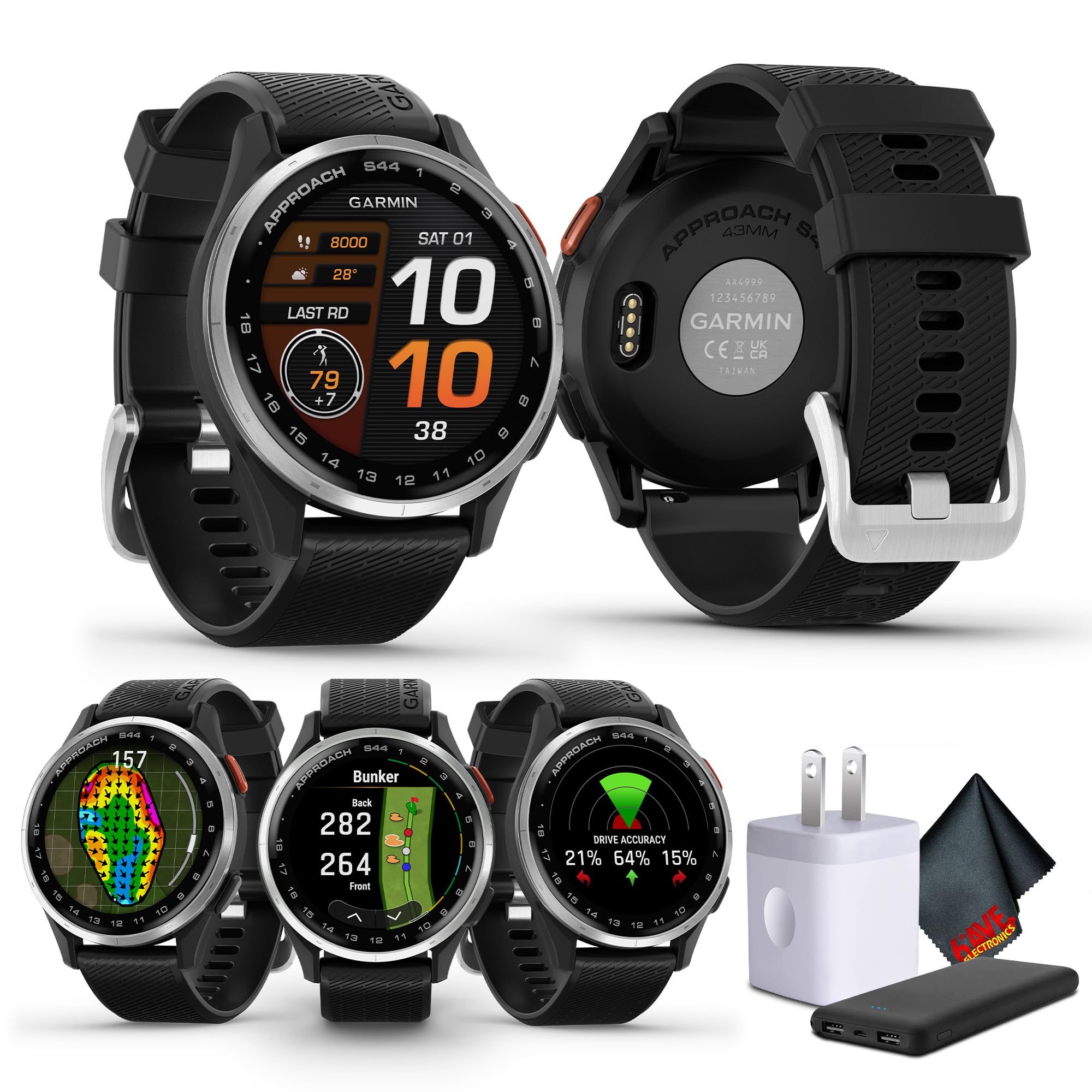 Amazon.com: Garmin Approach S44 Essential Golf Watch with GPS