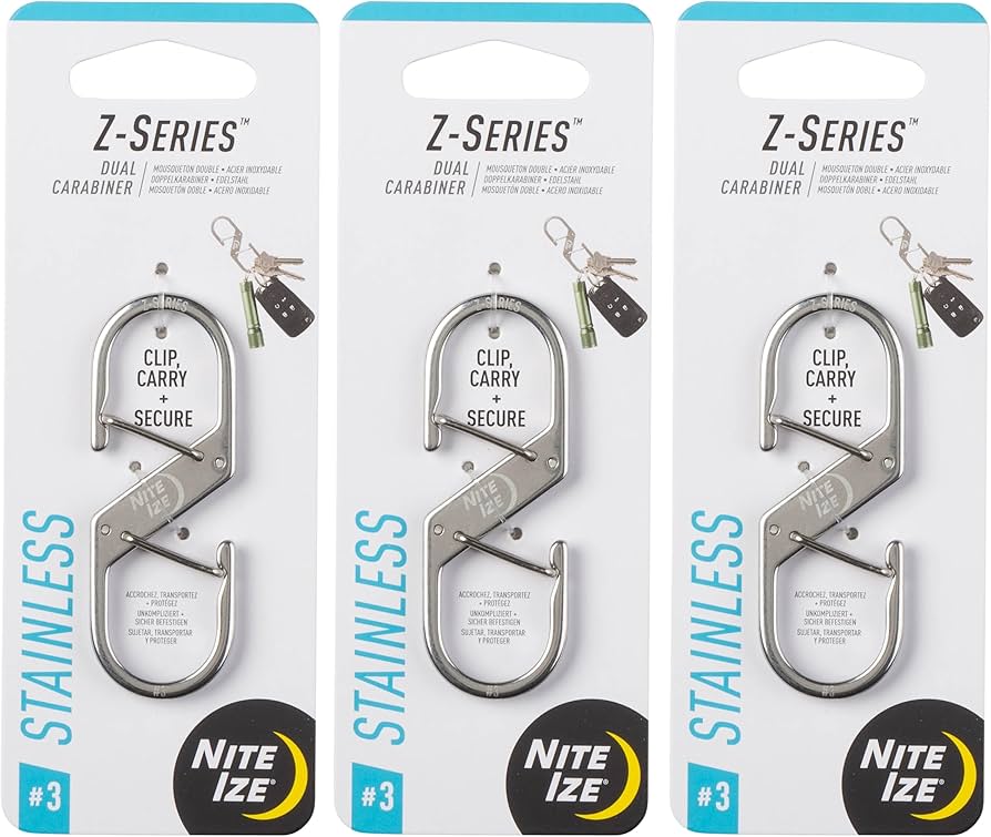 Amazon.com: Nite Ize Z-Series Dual Carabiner - Heavy-Duty
