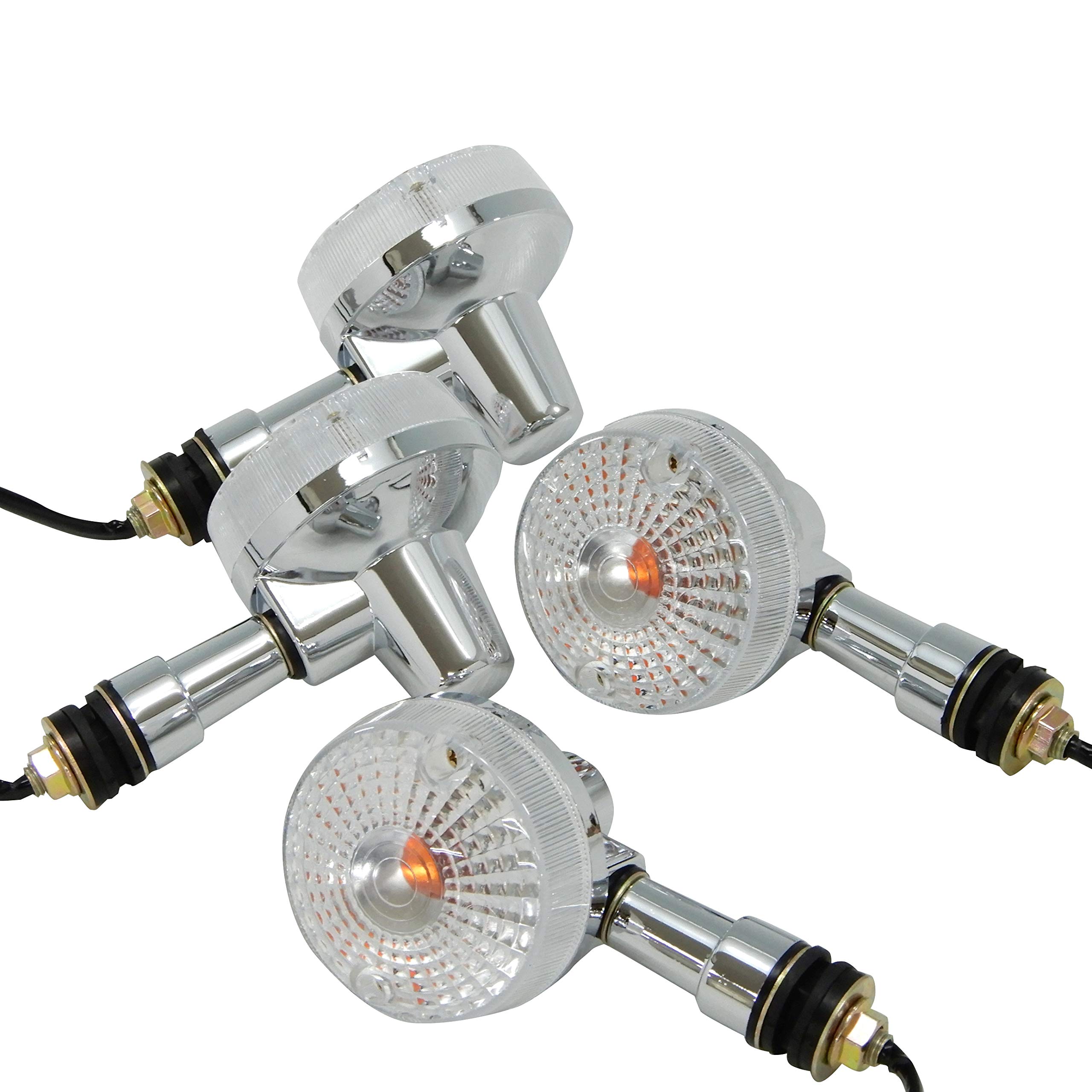 Amazon | Ager GSウインカー Zウィンカー 4個 汎用 クリア レトロ 旧車