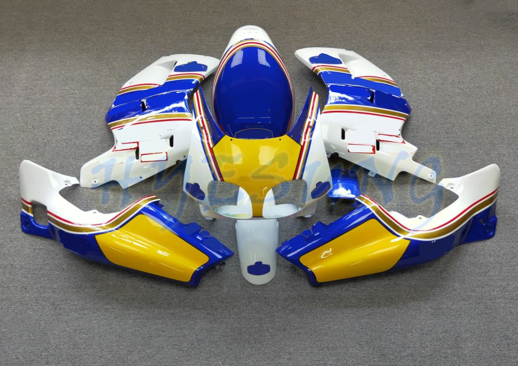 Amazon | HYESUNG バイク外装 適合車種NS-1 後期型用 社外カウルセット