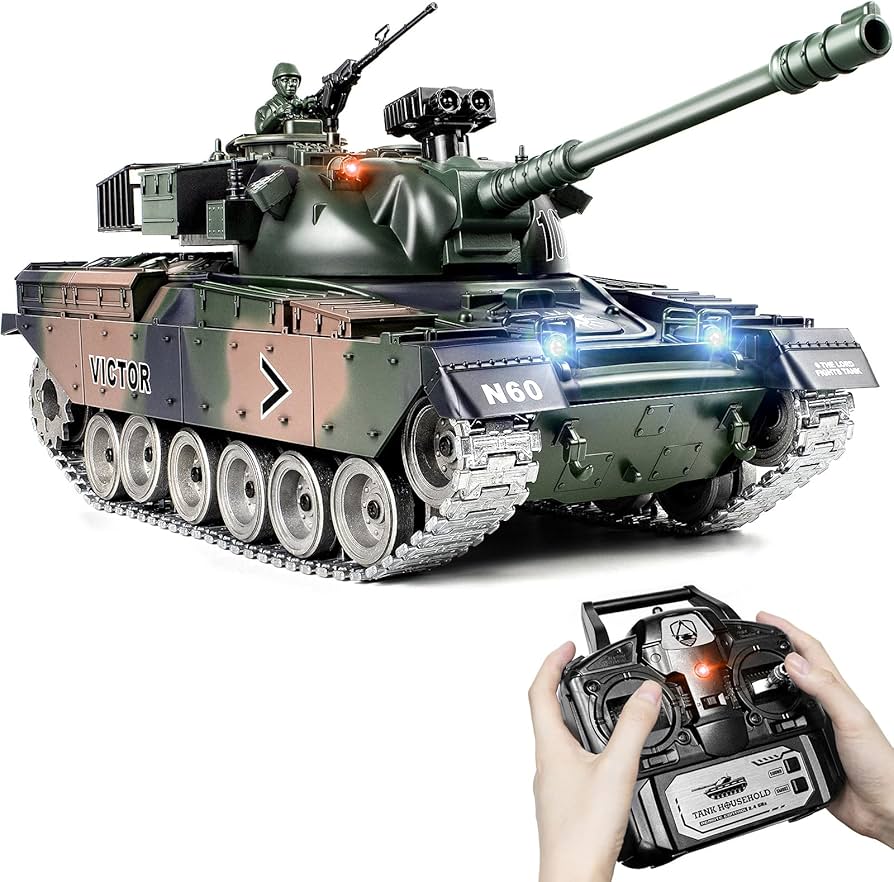 Amazon.com: Supdex RC Tank, 1:18 Alloy Metal US M60 Remote Control