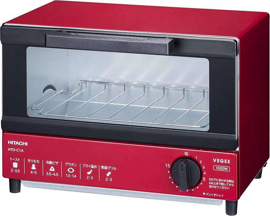 Amazon | 日立 オーブントースター 1,000W 一人暮らし 山形/角型パン2