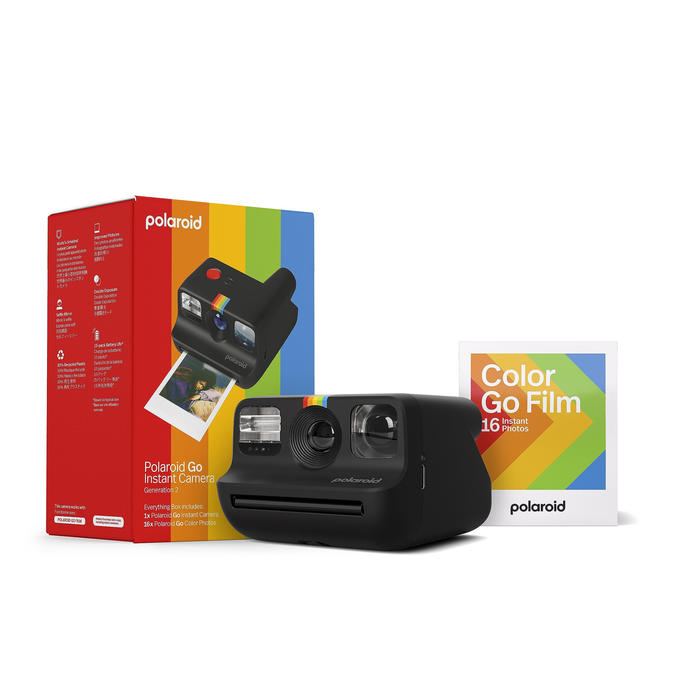 Amazon | Polaroid Go Generation 2 - ミニインスタントカメラ +