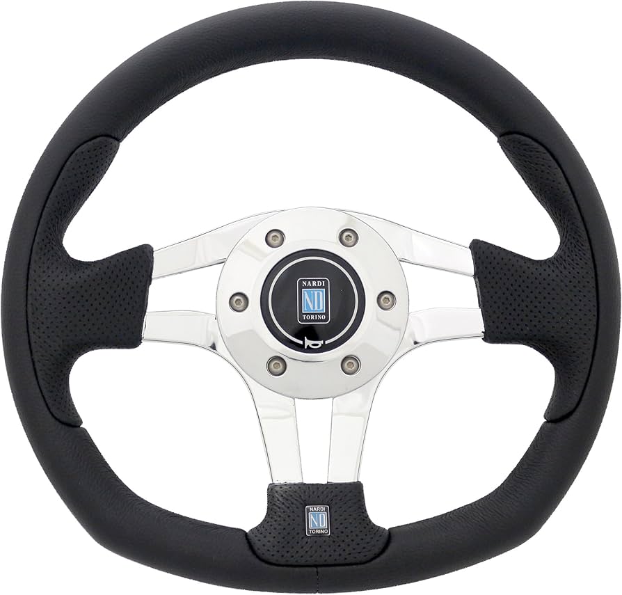 Amazon | NARDI(ナルディ) PASQUINO LEATHER 300mm ステアリング N831