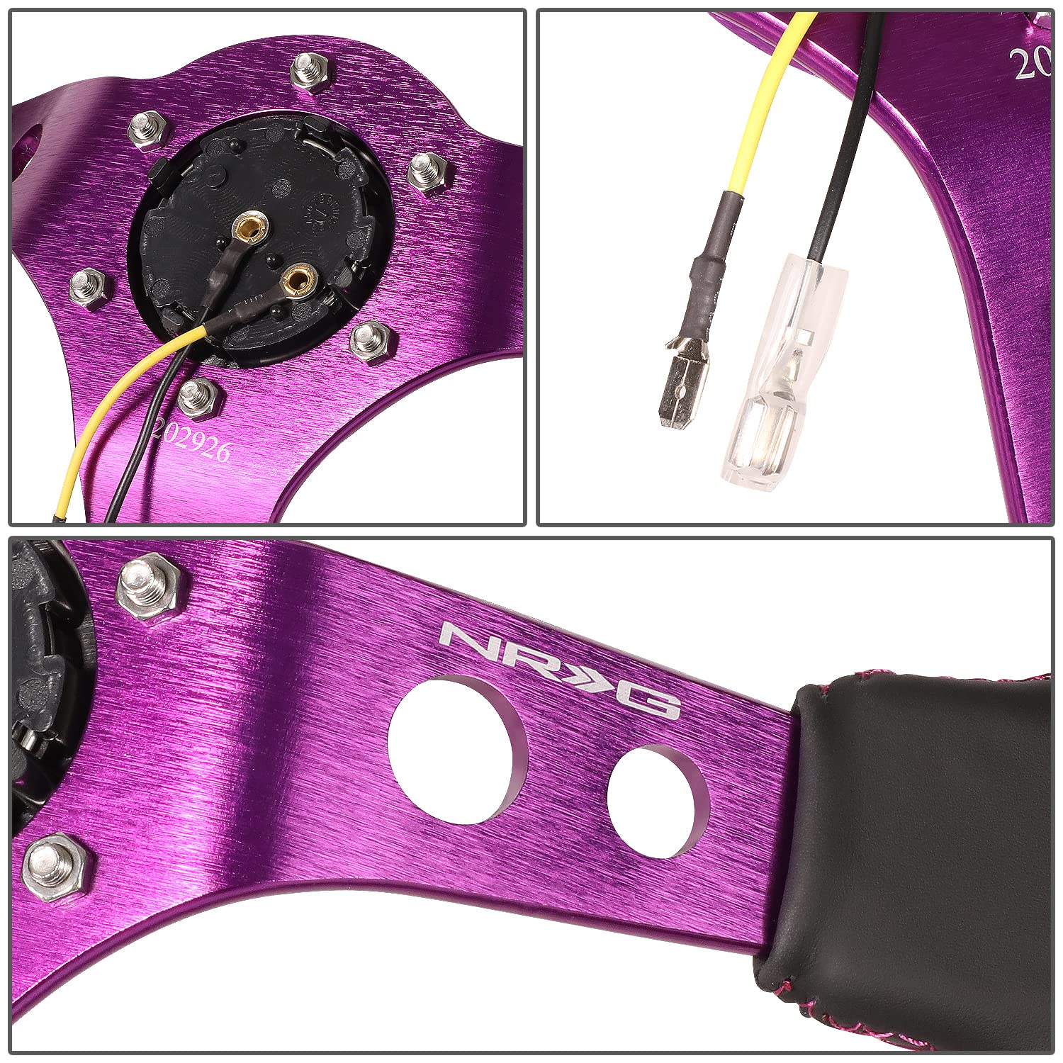 Amazon | NRG Innovations NRG-RST-006PP 強化ハンドル 350mm スポーツ