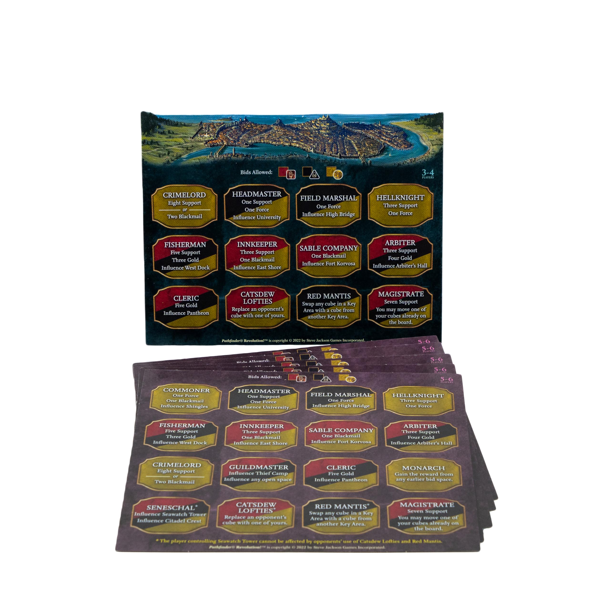 Amazon.com: Pathfinder Revolution Bidding Board Game : Toys & Games