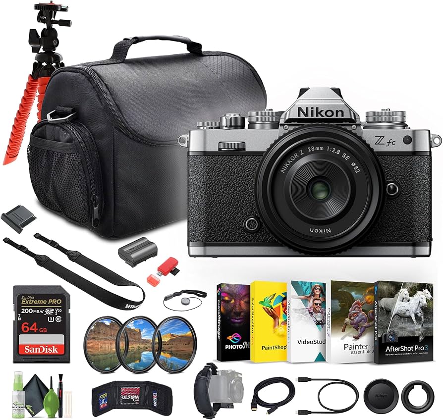 Amazon.com : Nikon Z fc DX-Format Mirrorless Digital Camera with