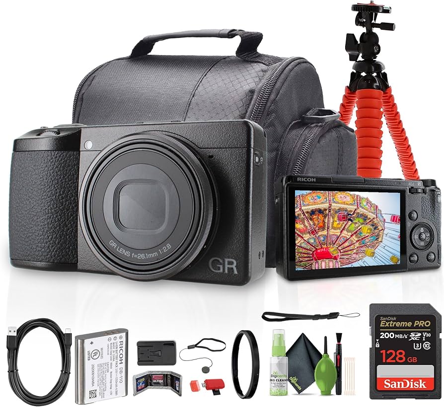 Amazon.com : Ricoh GR IIIx Compact Portable Digital Camera (15286
