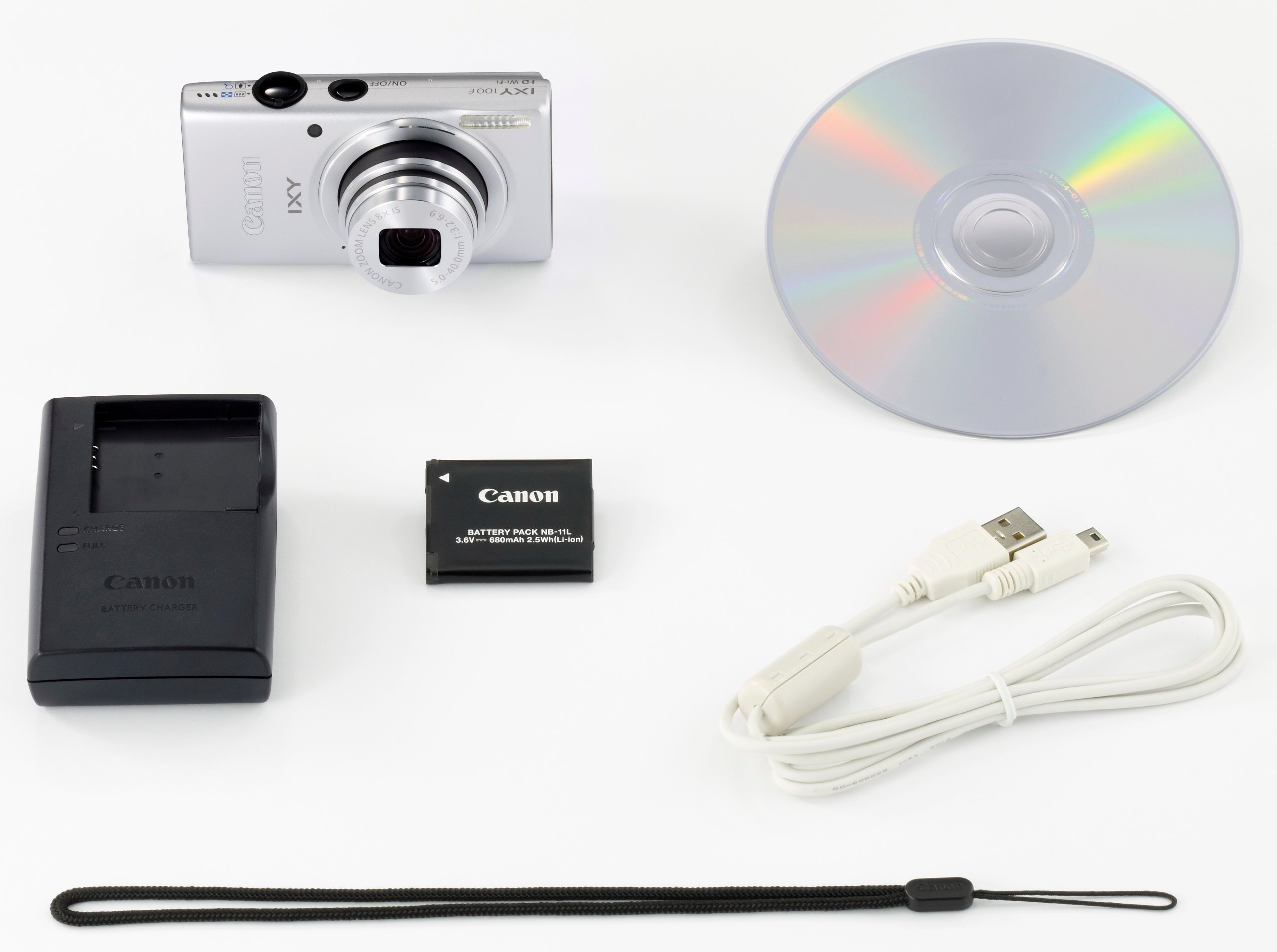 Amazon | Canon デジタルカメラ IXY 100F(シルバー) 広角28mm 光学8倍