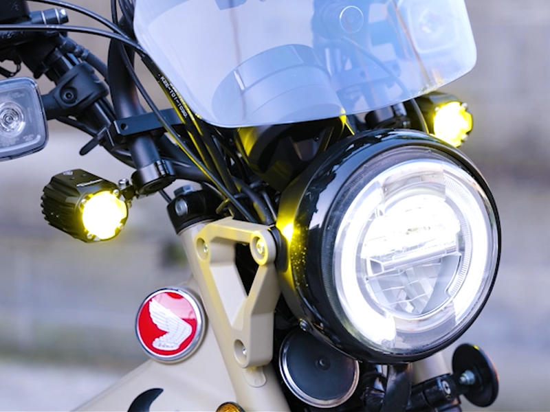 Amazon | Kaedear(カエディア) バイク フォグランプ LED 後付け フォグ