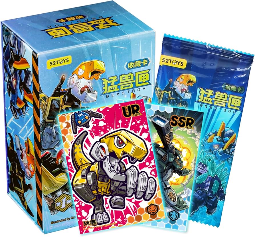 Amazon.co.jp: 52TOYS BEASTBOX トレディングカード 5枚/Pc 10Pc/BOX