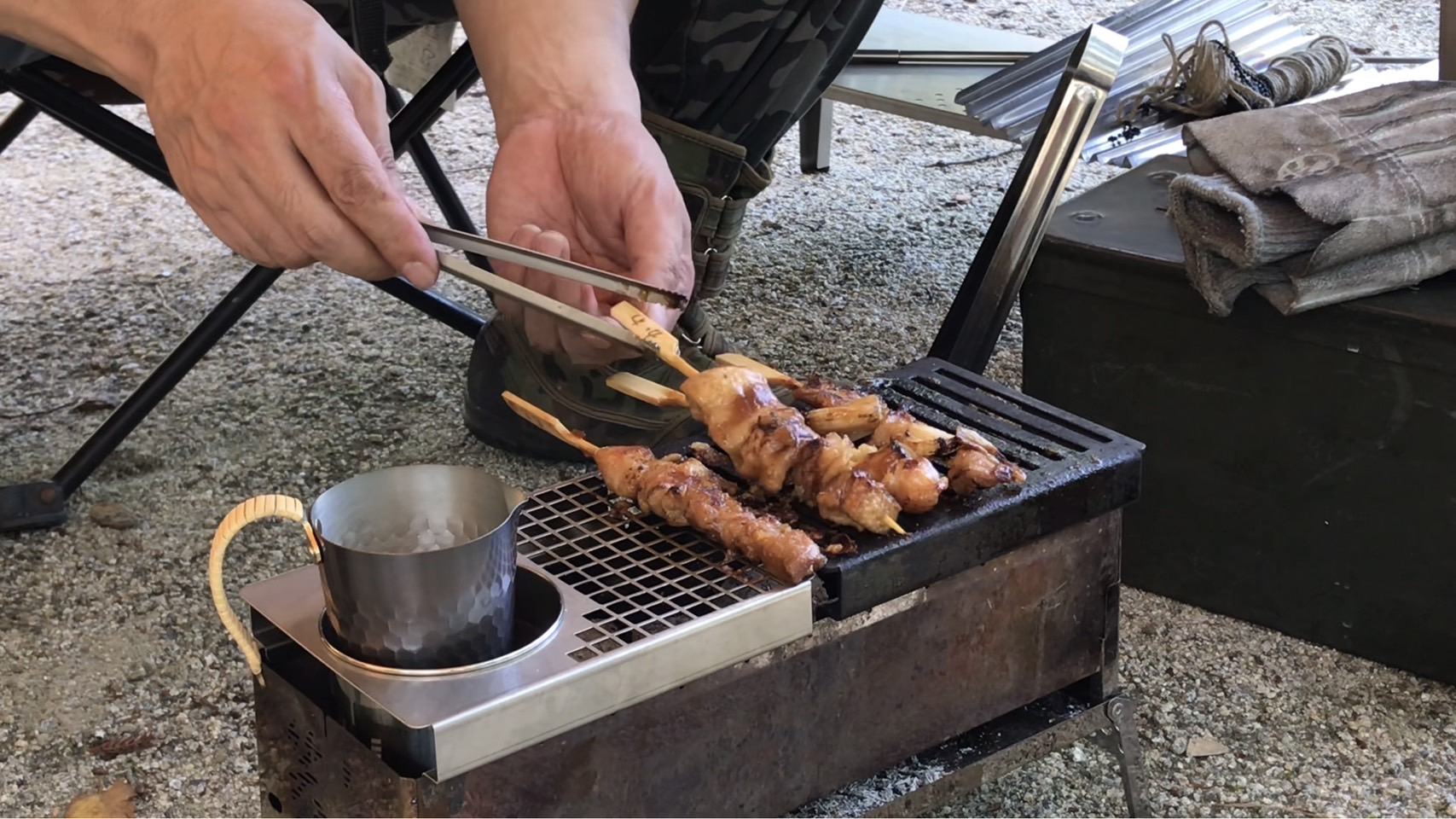 Amazon.com : Sho's B-VI-DUO, Compact Hibachi Grill 