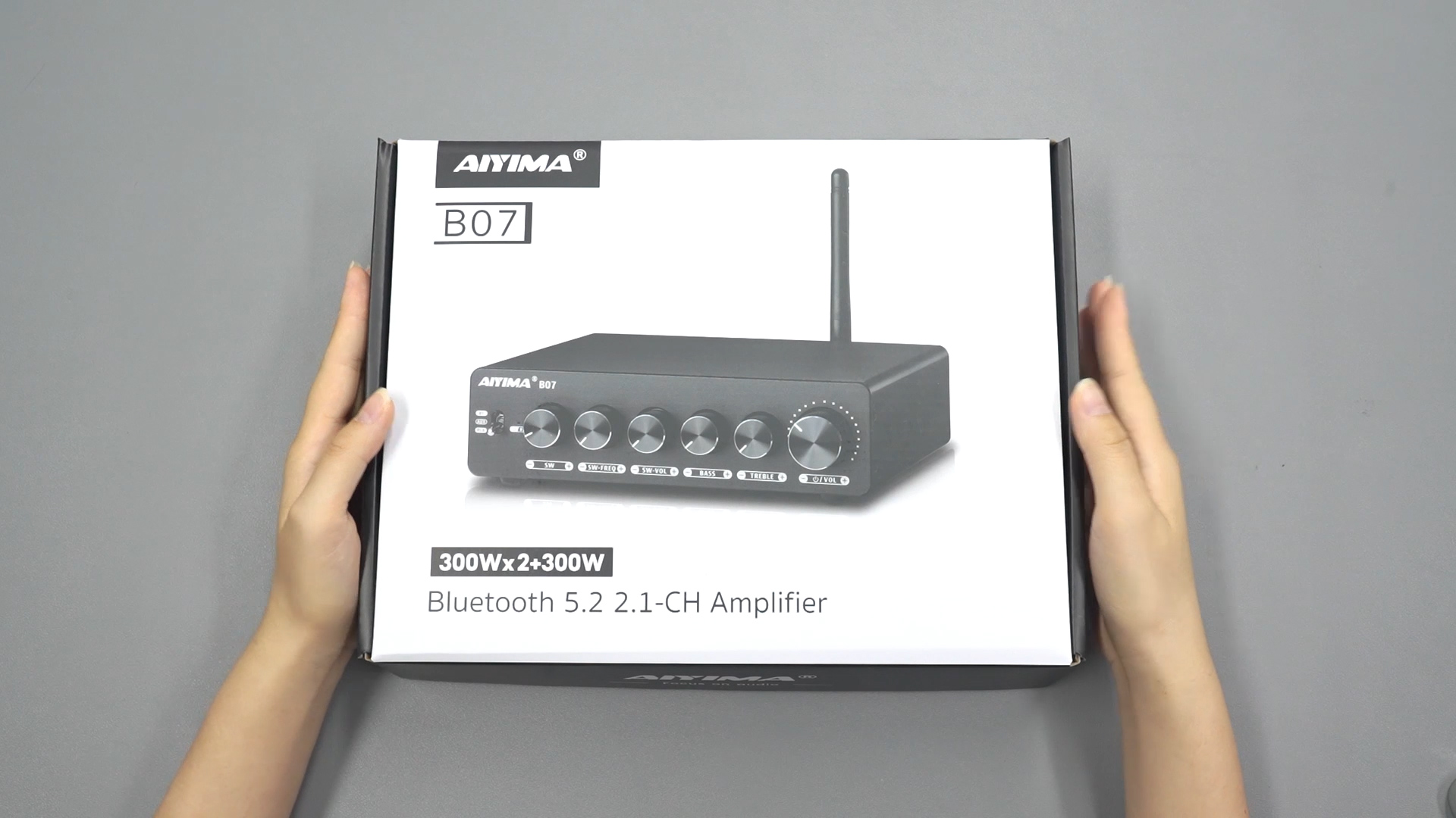 Amazon.com: AIYIMA B07 Bluetooth Amplifier 2.1 Channel HiFi Stereo