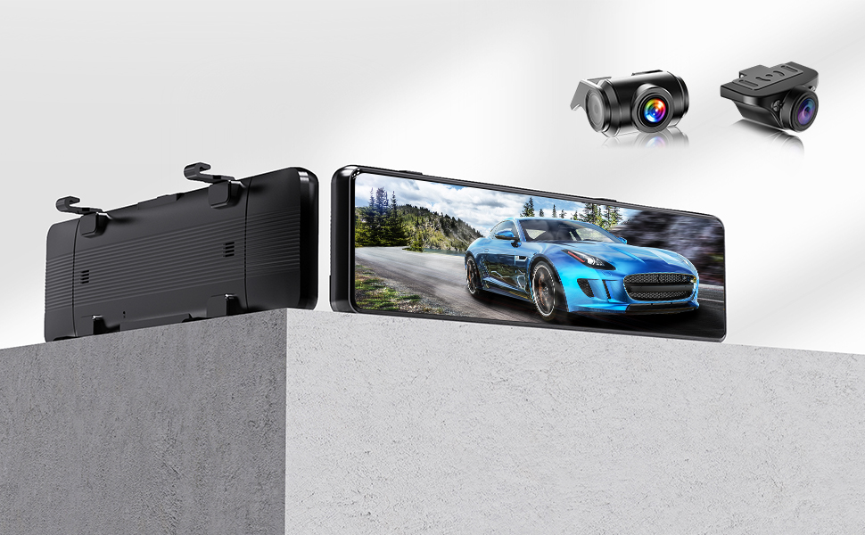 Amazon.co.jp: 【2025進化分離式・64GBカード付き・2.5kバックカメラ