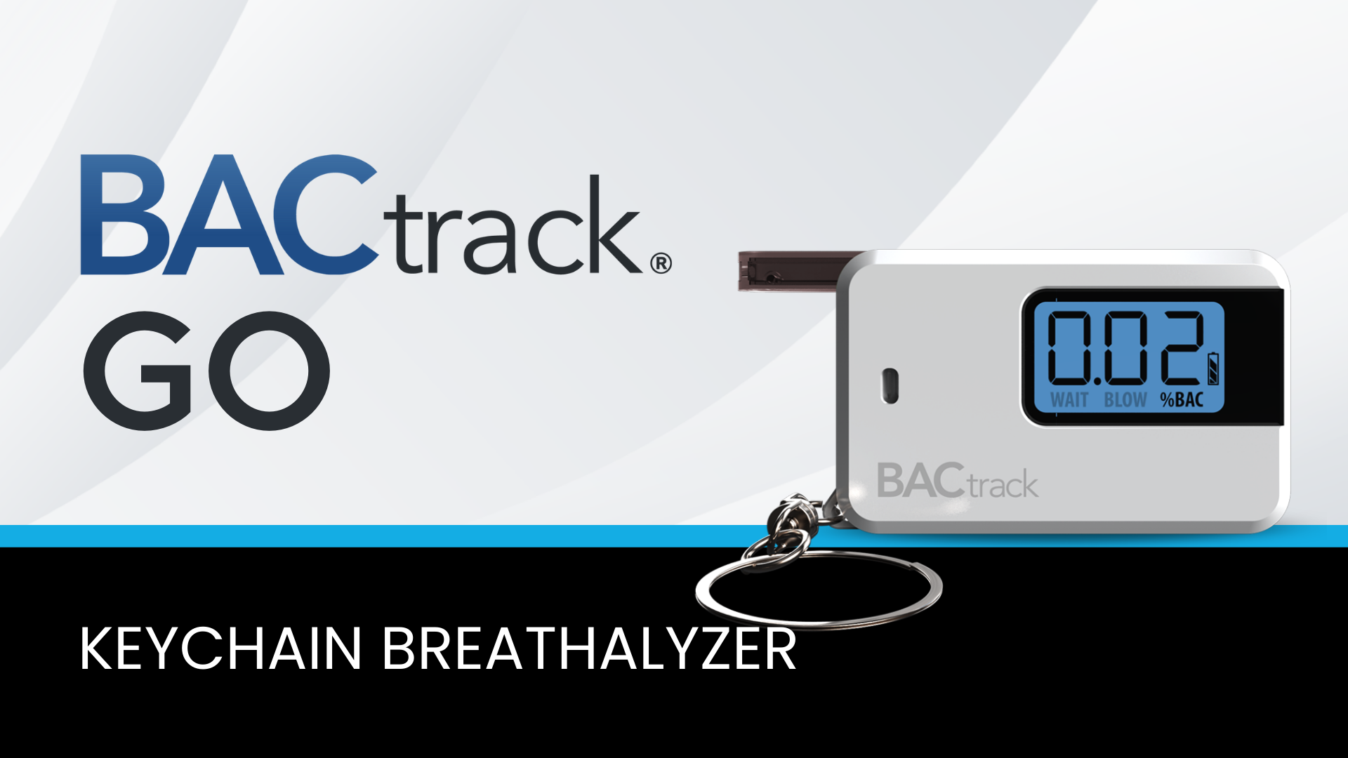 Amazon.com: BACtrack Go Keychain Breathalyzer (Black) | Ultra