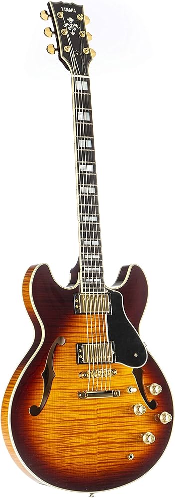Amazon.com: Yamaha SA2200 Semi-Hollow Electric Guitar - Violin