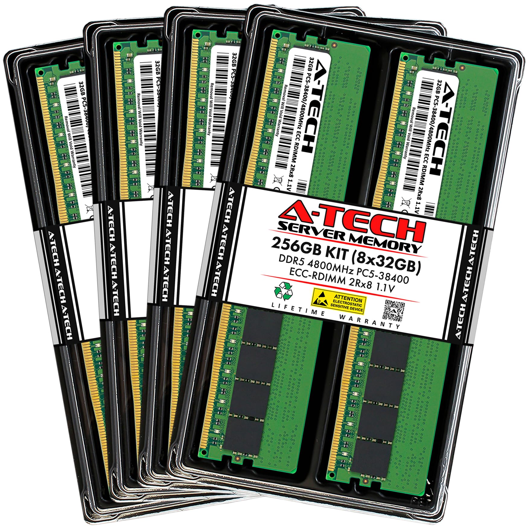 A-Tech 256GB Kit (8x32GB) RAM for Dell PowerEdge C6620, HS5610