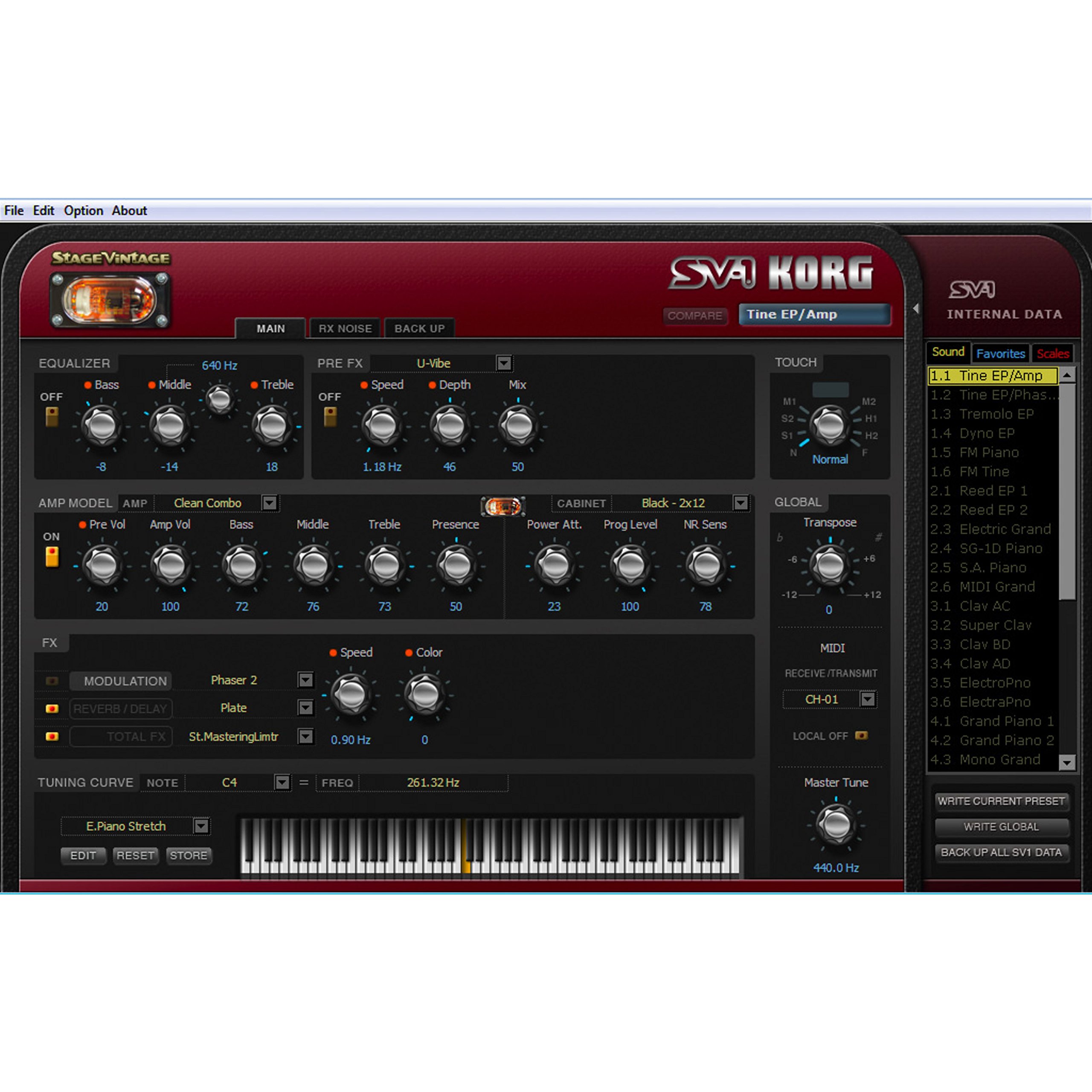 Amazon.co.jp: KORG 電子キーボード STAGE VINTAGE PIANO ステージ