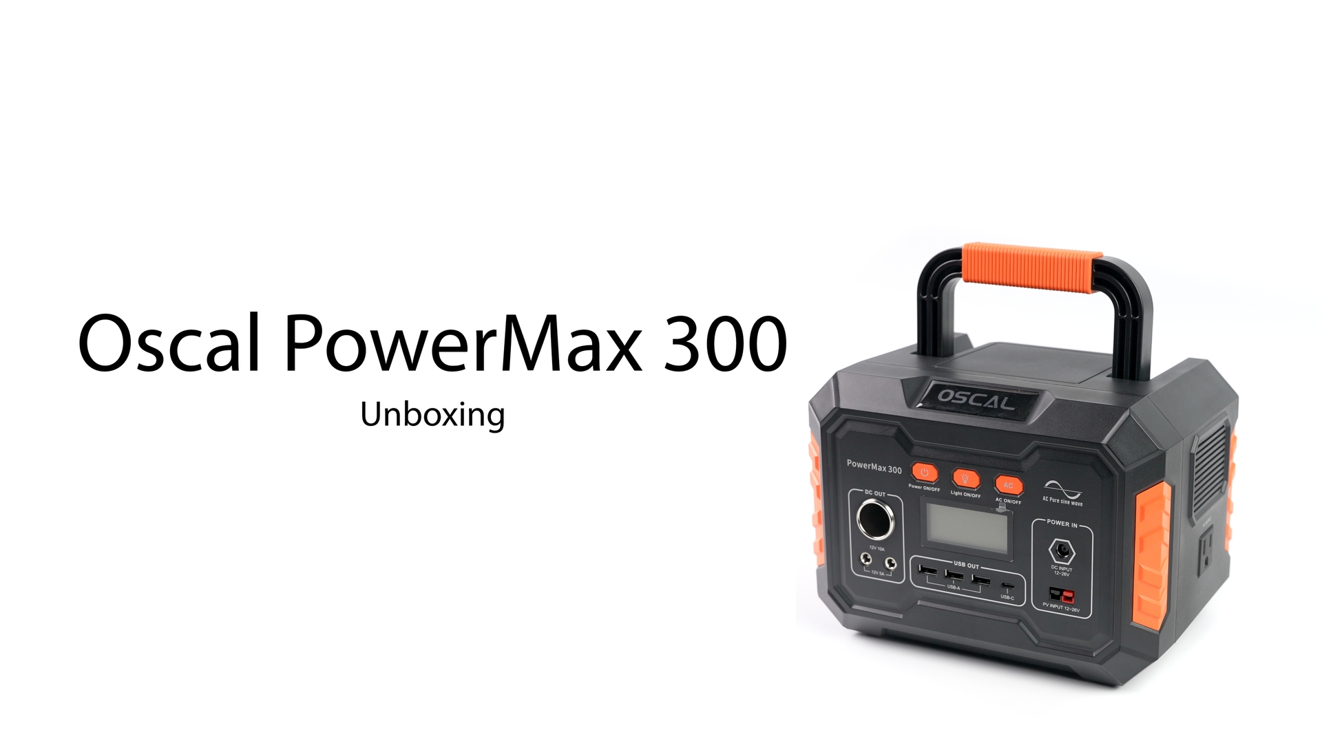 Amazon.co.jp: OSCAL ポータブル電源 266Wh/300W 小型 軽量 純正弦波