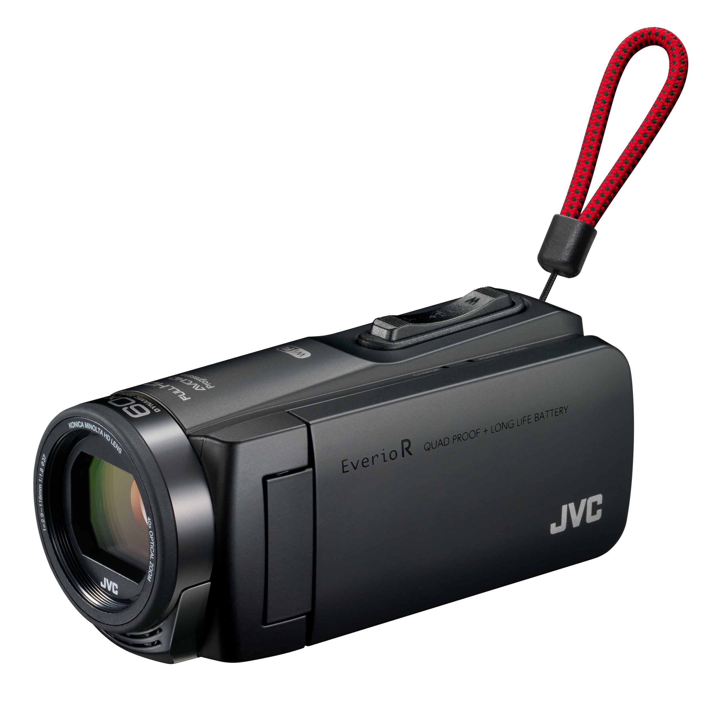 極美品✨ JVC Everio GZ-HM30 ビデオカメラ レッド Wi-Fi JVC Everio