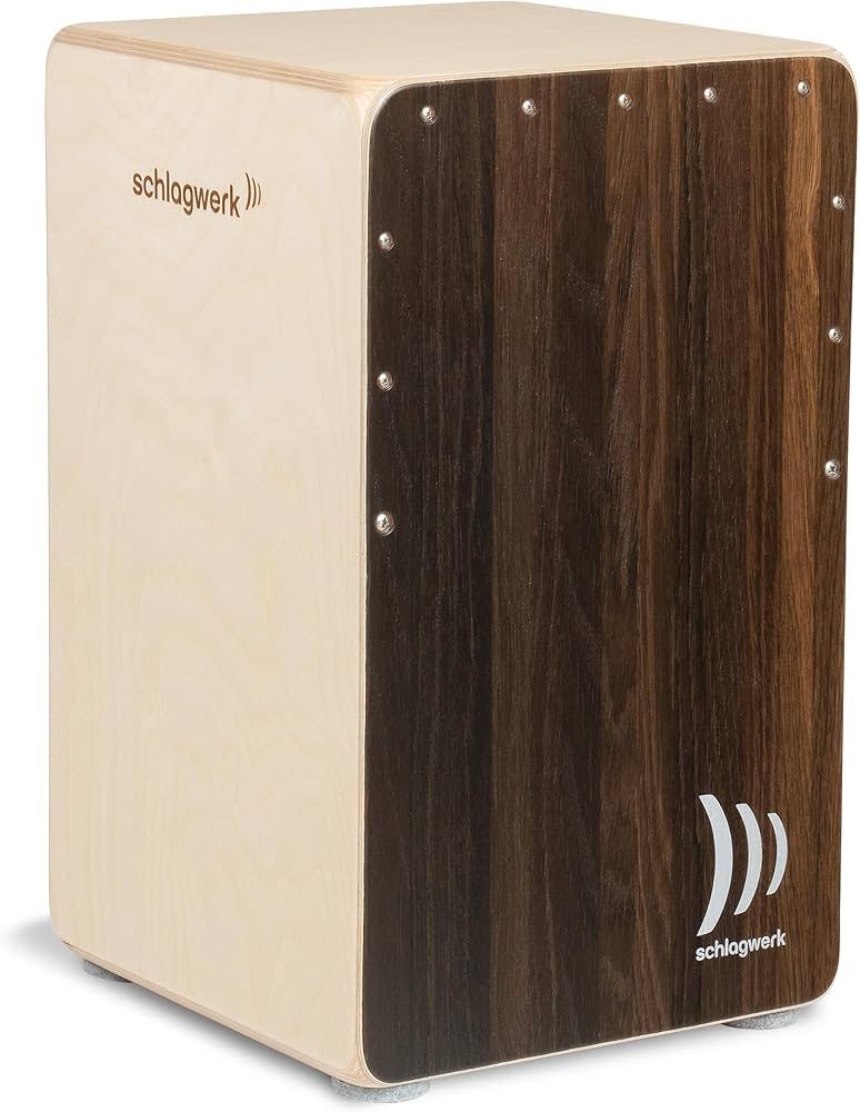 Amazon.com: Schlagwerk CP408 2inOne Series Snare Cajon - Dark Oak
