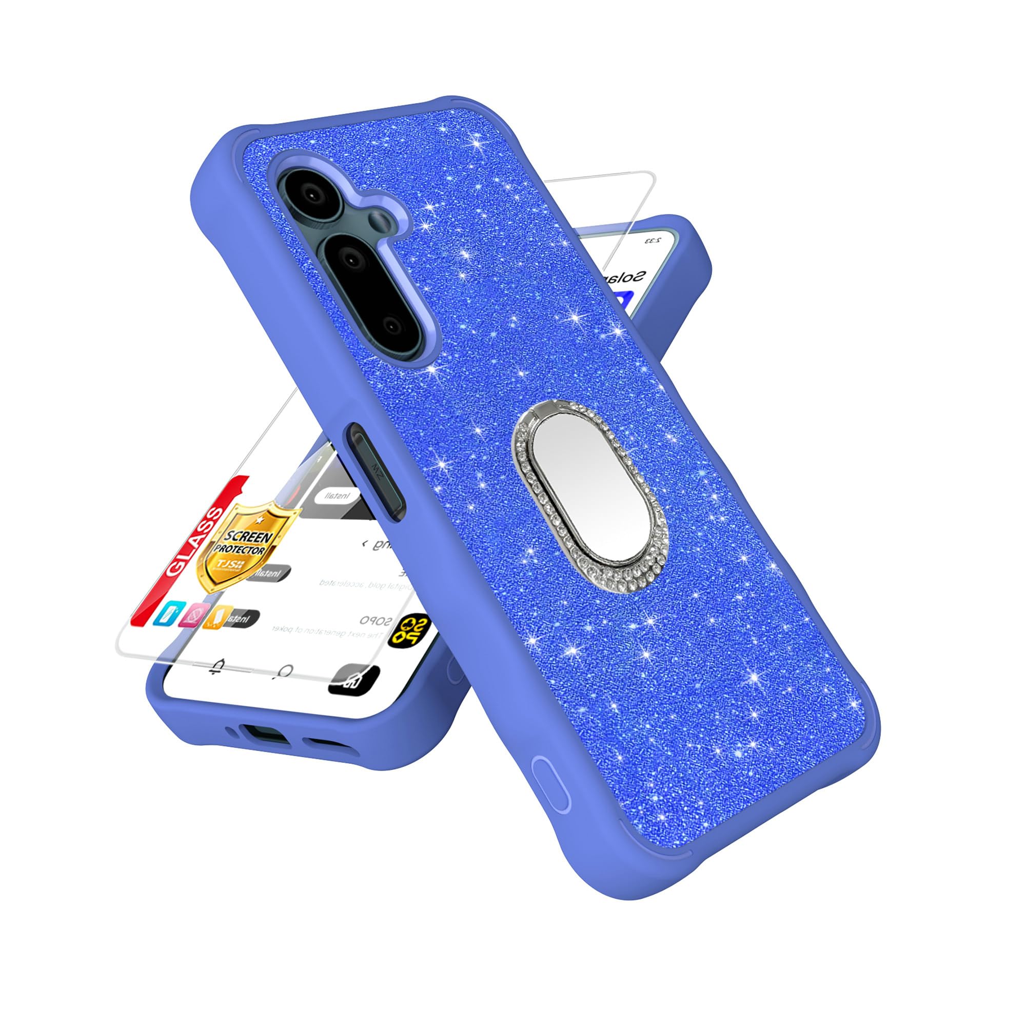 Amazon | Saga 2 Solana Mobile Seeker ケース [強化ガラススクリーン