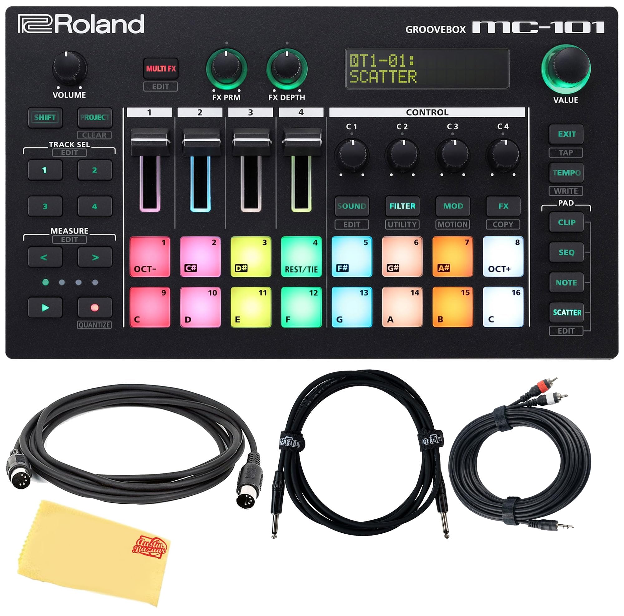 Amazon.com: Roland MC-101 Groovebox Compact Music Production