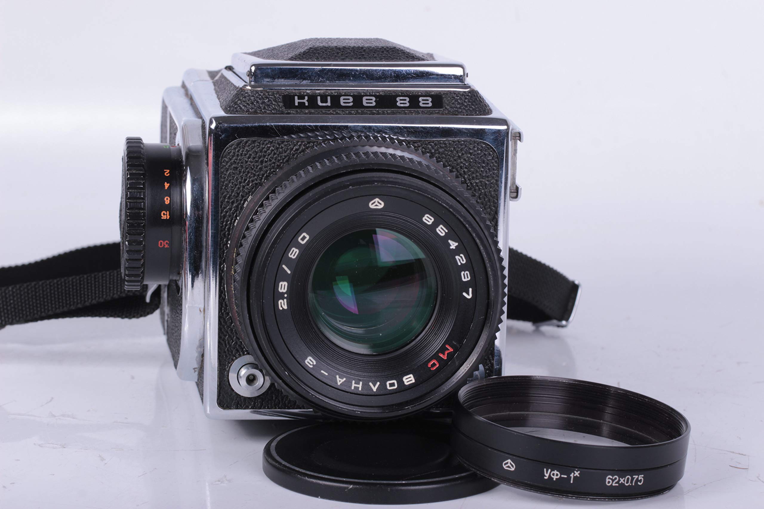 Amazon | Kiev-88 Camera TTL 6x6 lens VOLNA-3 2.8/80 USSR Soviet