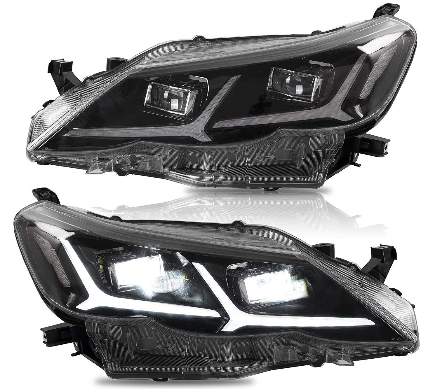 Amazon | VLAND LEDヘッドライト 前期専用 流れるウィンカー搭載