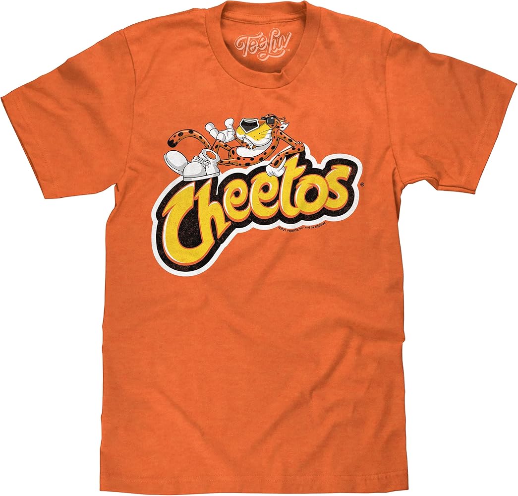 Amazon.com: Tee Luv Men's Cheetos Snack Shirt - Chester Cheetah