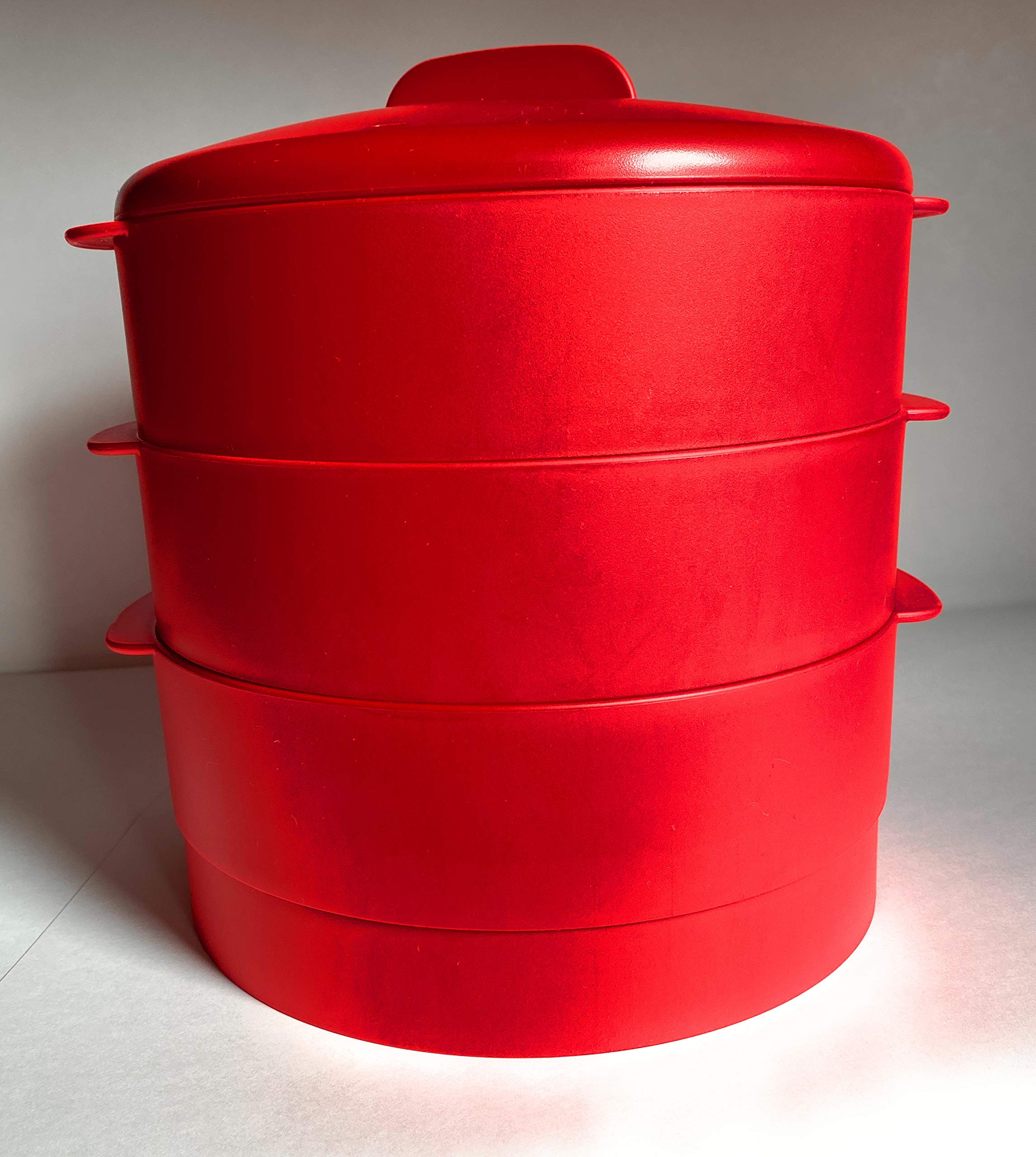 Amazon | Tupperware スチームイット - スマートスチーマー - 2層野菜