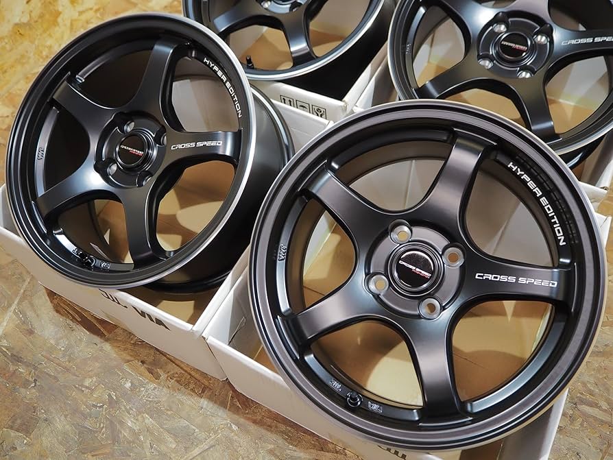 Amazon.co.jp: ホイール 4本セット CROSS SPEED HYPER EDITION CR5 16