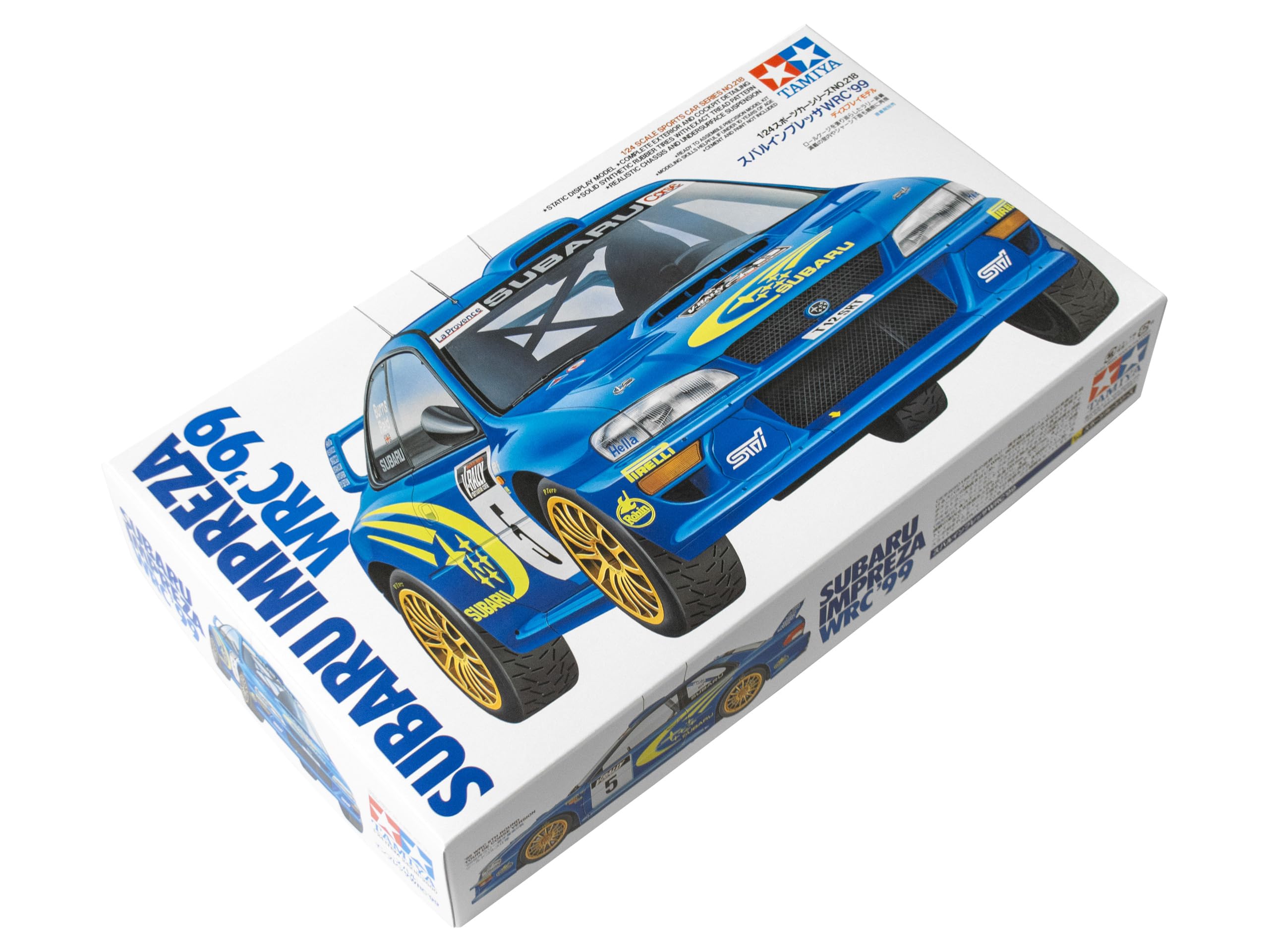 Amazon.com: Tamiya - 24218 - Model - Subaru Impreza WRC 99 - Scale