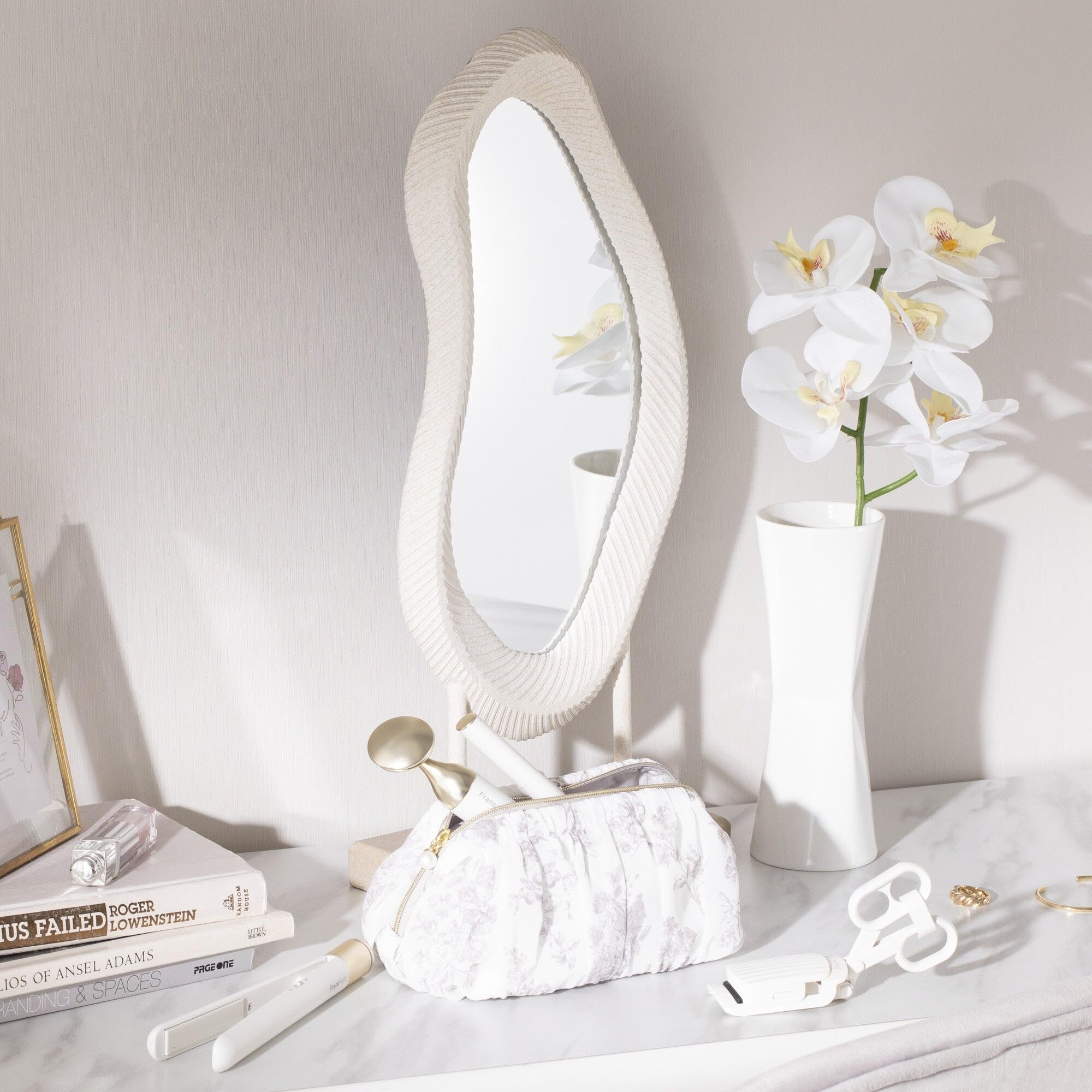 Amazon.co.jp: Francfranc フランフラン ウェーブ ミラー : ホーム