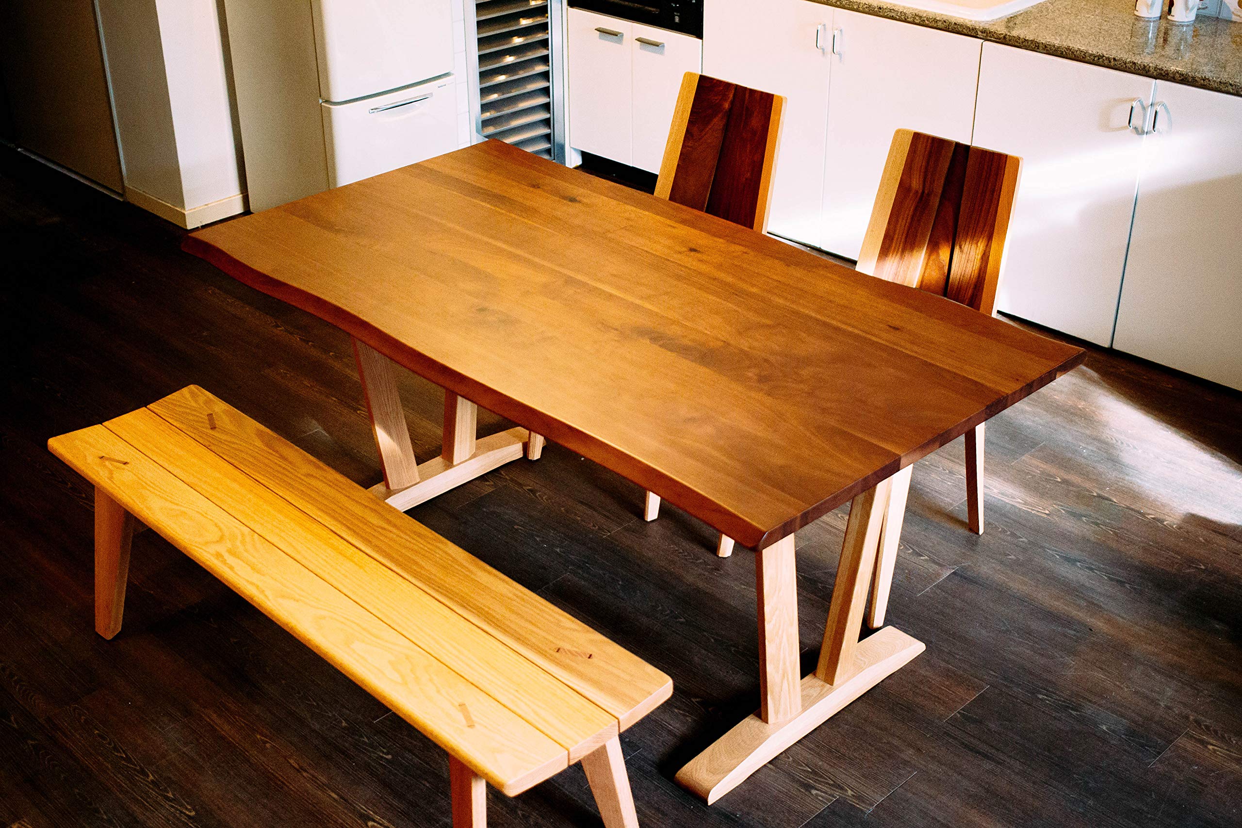 Amazon｜筑波産商(ツクバサンショウ) ダイニングテーブル BW 飛騨の