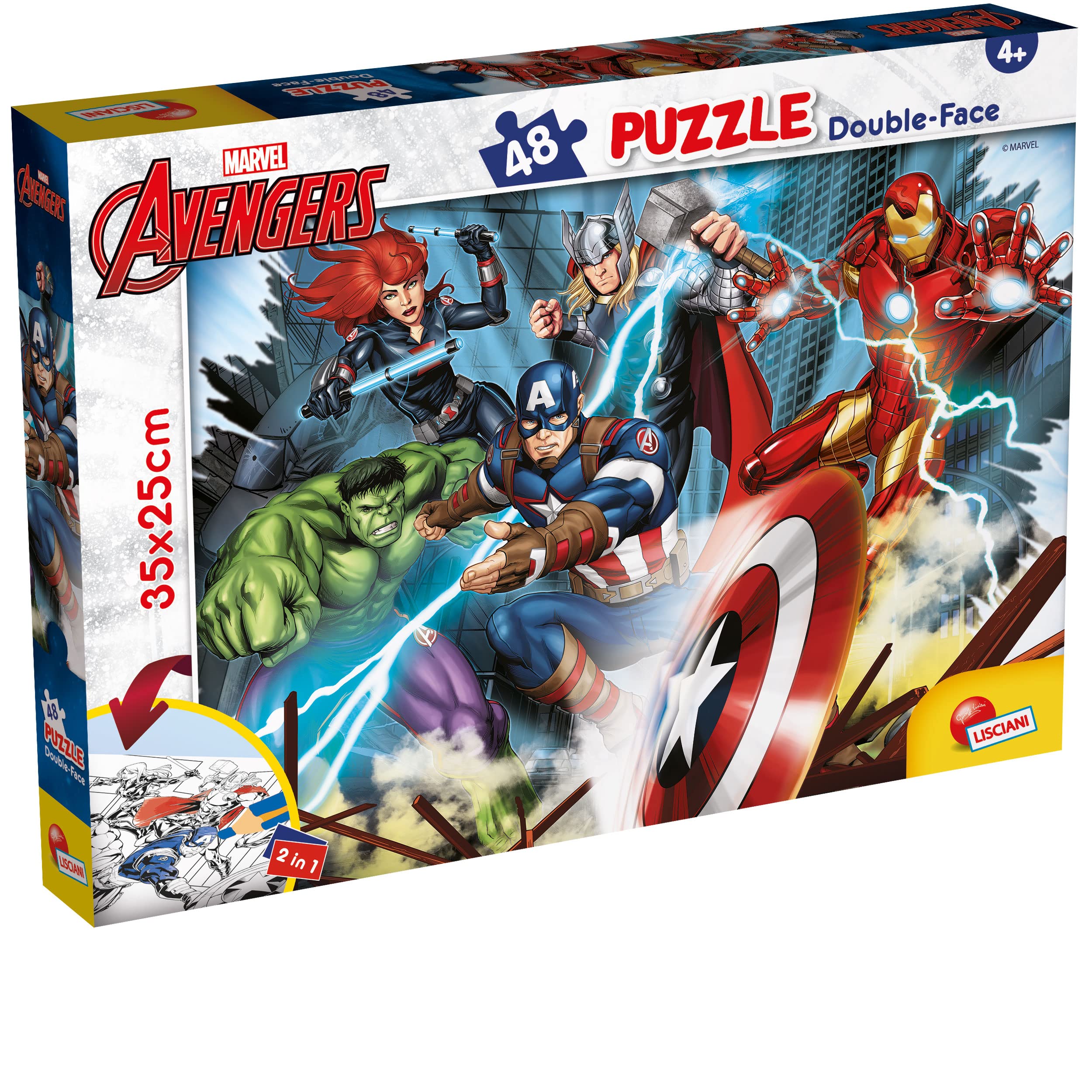 Amazon.com: Marvel Puzzle DF M-Plus 48 Avengers : Toys & Games