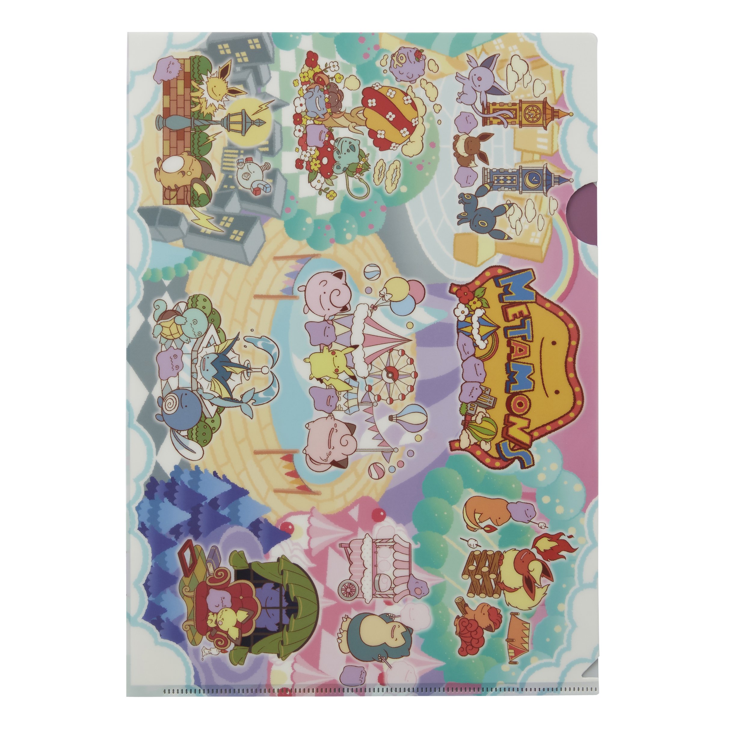 Amazon.co.jp: ポケモンセンターオリジナル A4クリアファイルセット