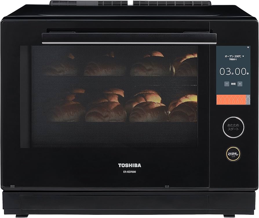 Amazon | 東芝(TOSHIBA) 過熱水蒸気オーブンレンジ 30L 石窯ドーム 350