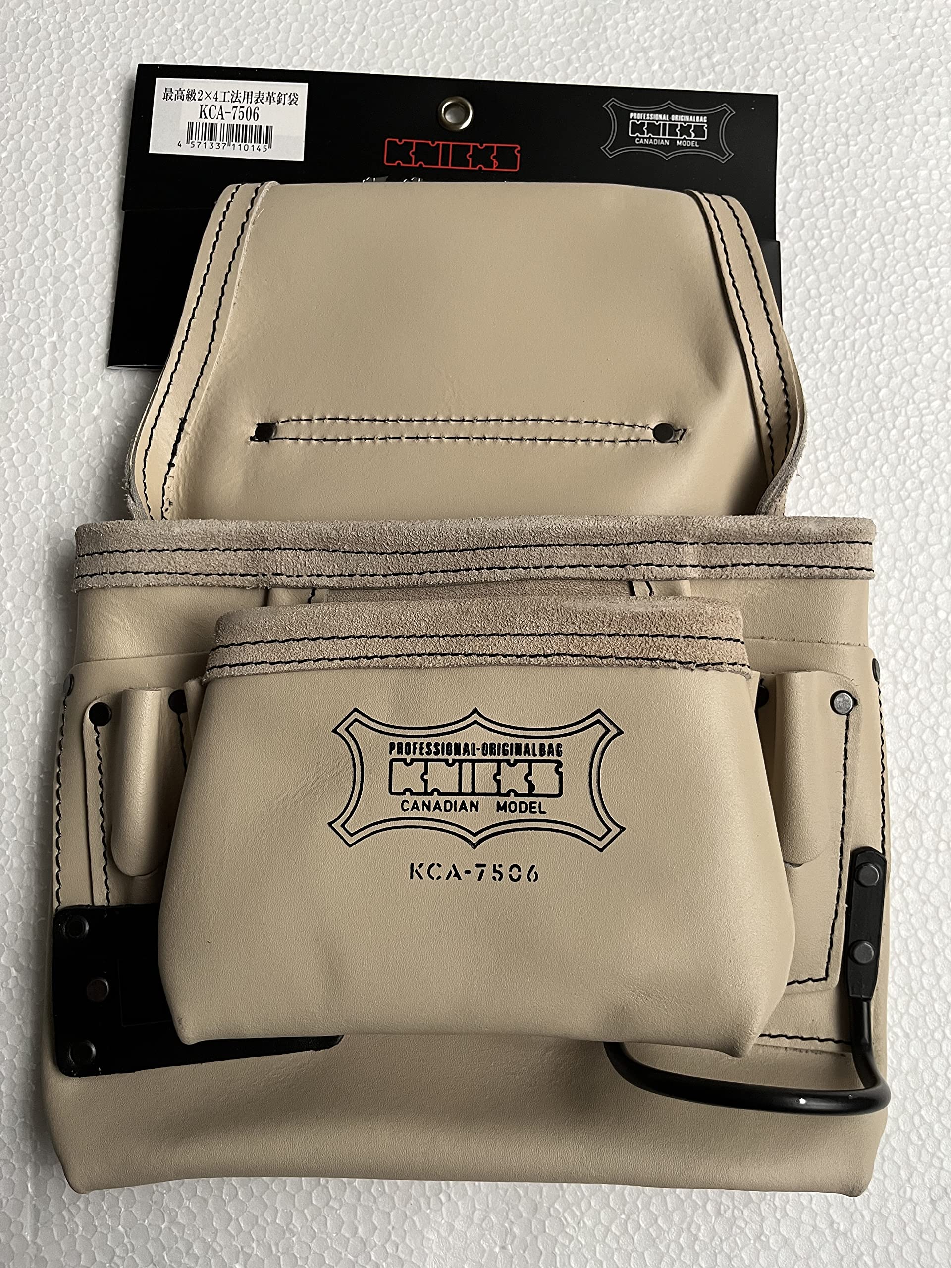 Amazon | ニックス(NIX) 最高級2×4工法用表革釘袋(フィニッシュ