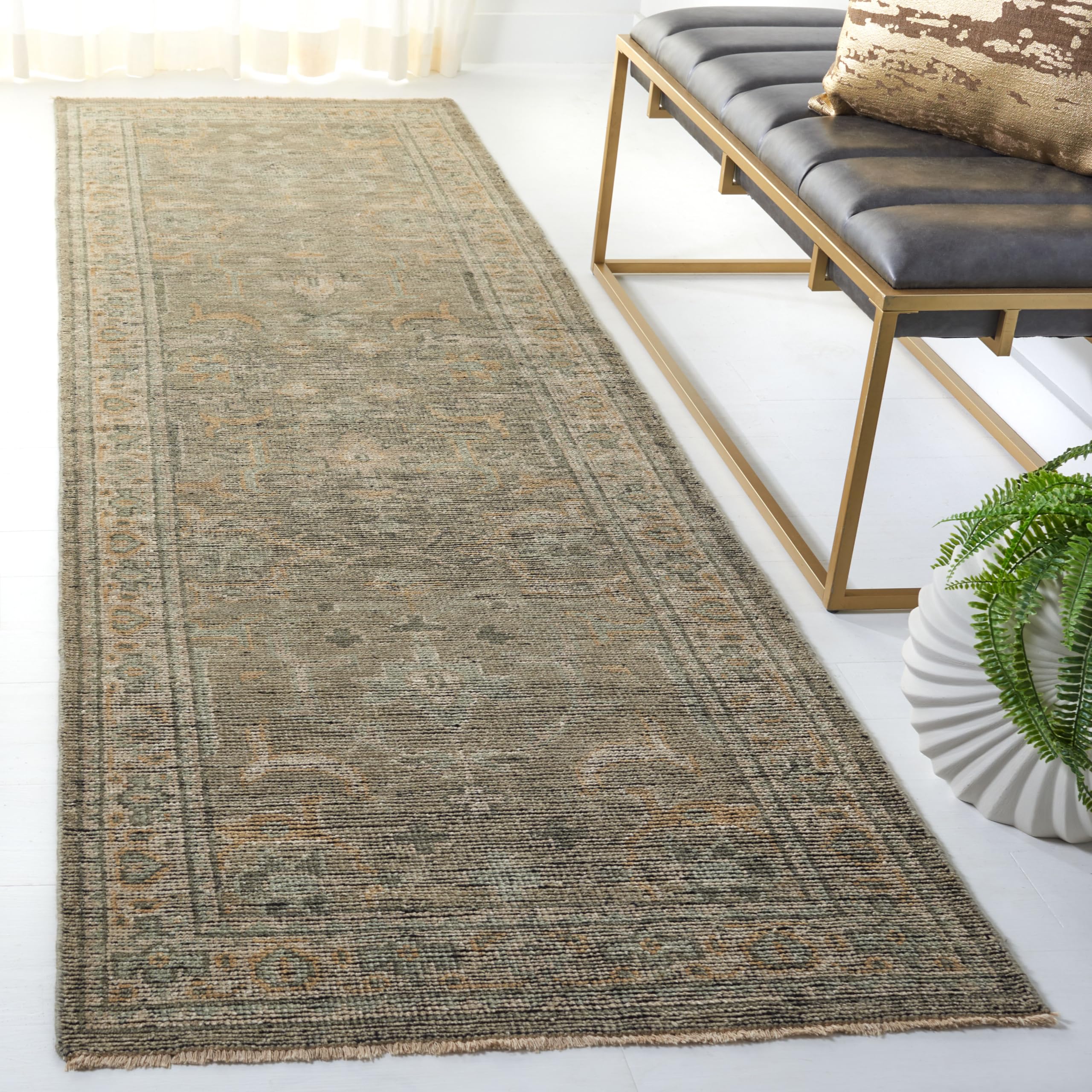 Amazon.com: SAFAVIEH Izmir Collection Runner Rug - 3' x 10', Linen