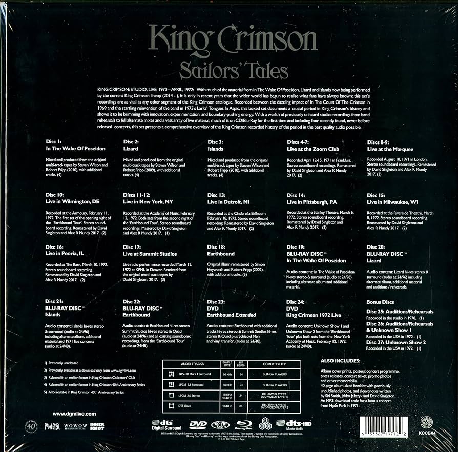 Amazon.com: Sailors' Tales (1970-1972) Limited Edition Box Set