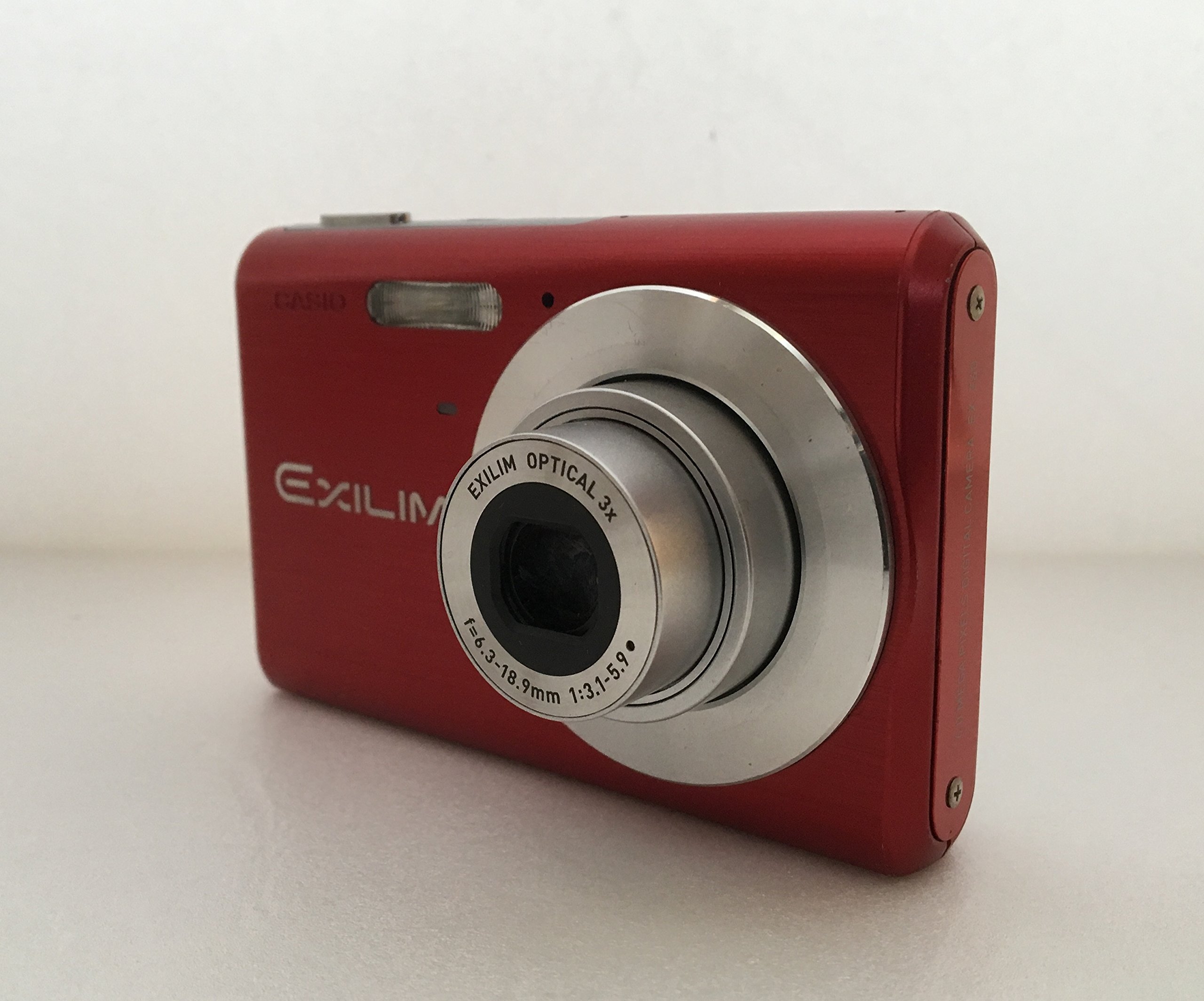 CASIO EXILIM EX-Z60 Red Digital Camera [6MP, 3x Optical Zoom] 2.5