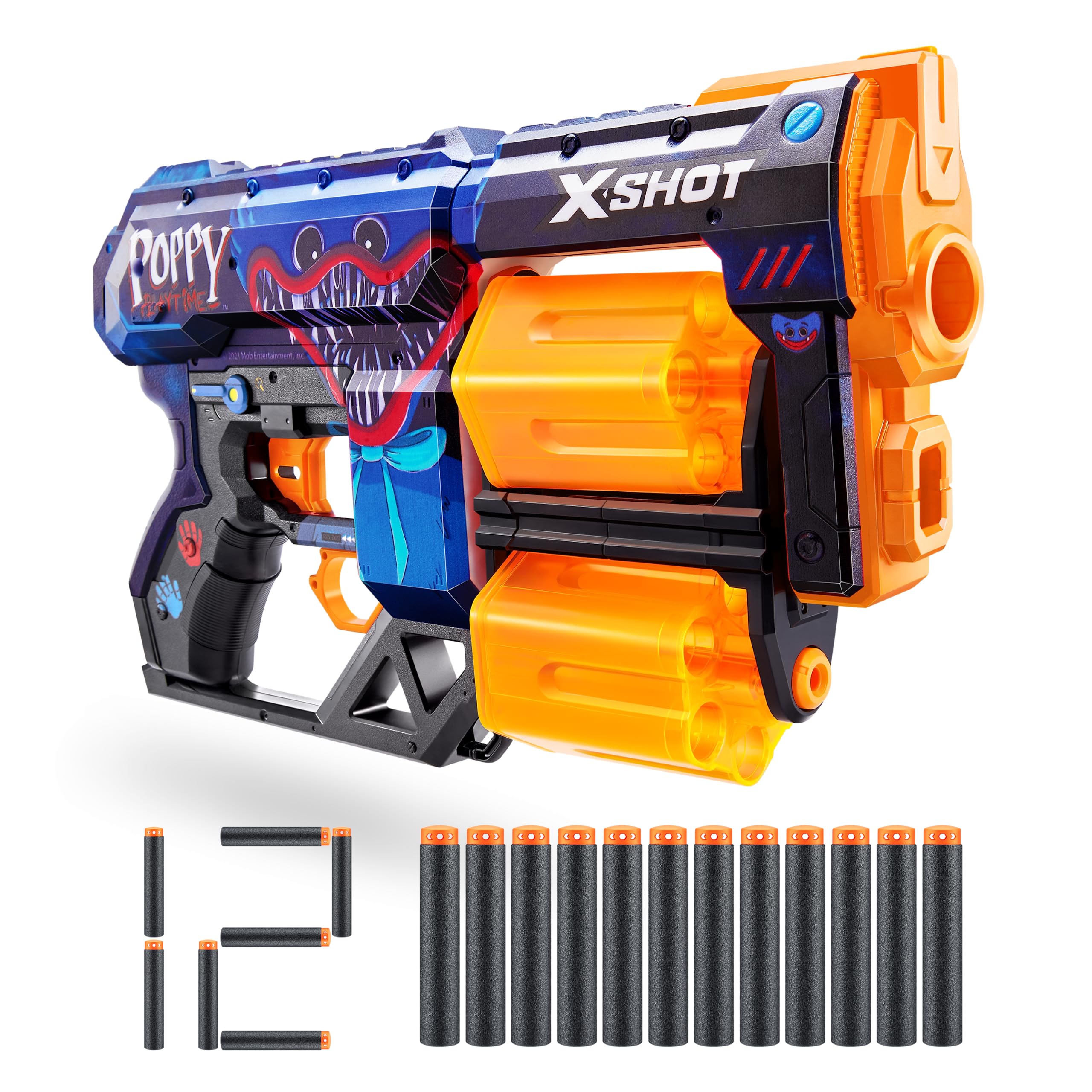 Amazon.com: XSHOT Skins Dread Poppy Playtime - Jumpscare (12 Darts