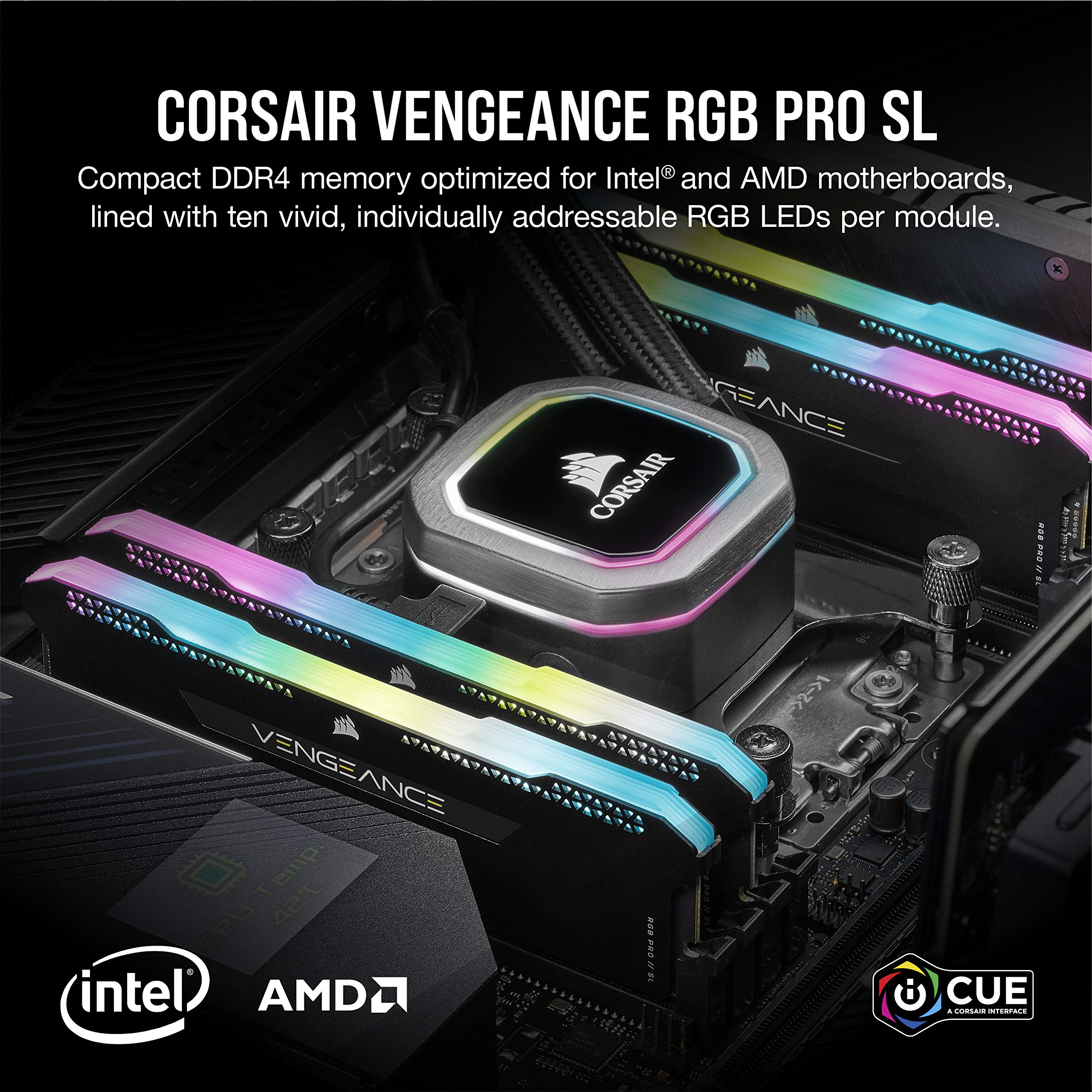 Amazon | CORSAIR DDR4-3200MHz デスクトップPC用 メモリ VENGEANCE