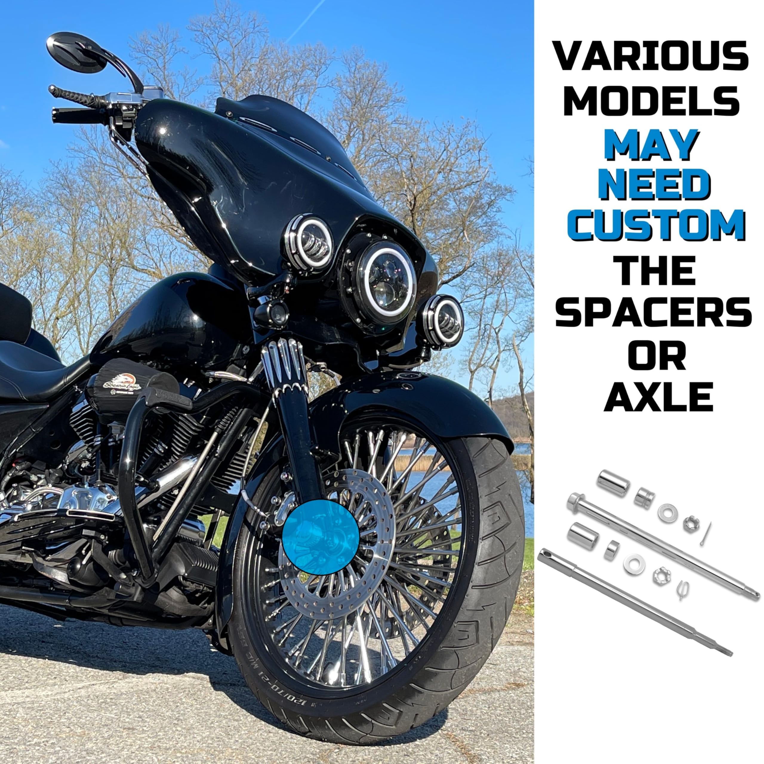 Amazon.co.jp: FatFlex 21インチ x 3.5インチ フロントデュアル