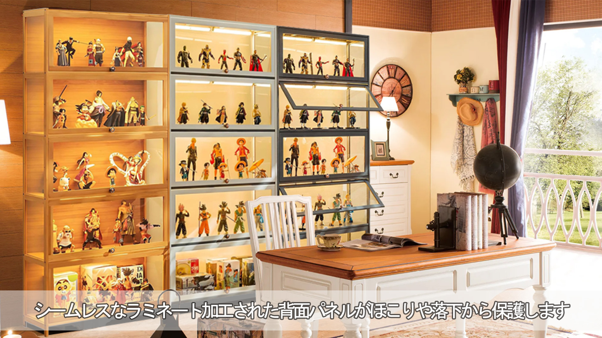 Amazon.co.jp: コレクションケースショーケース アクリルPxkmouy 5段